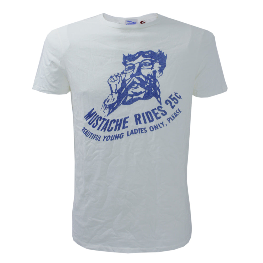 Levis Vintage Mustache Cream T-shir
