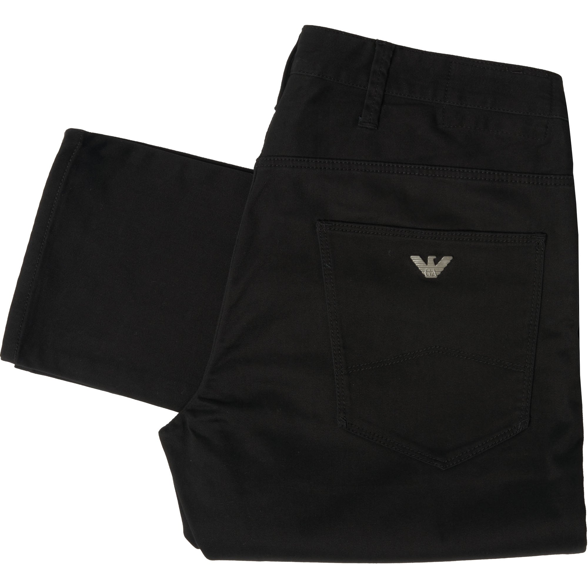 Emporio Armani J06 Slim Fit Chinos - Black – Stuarts London