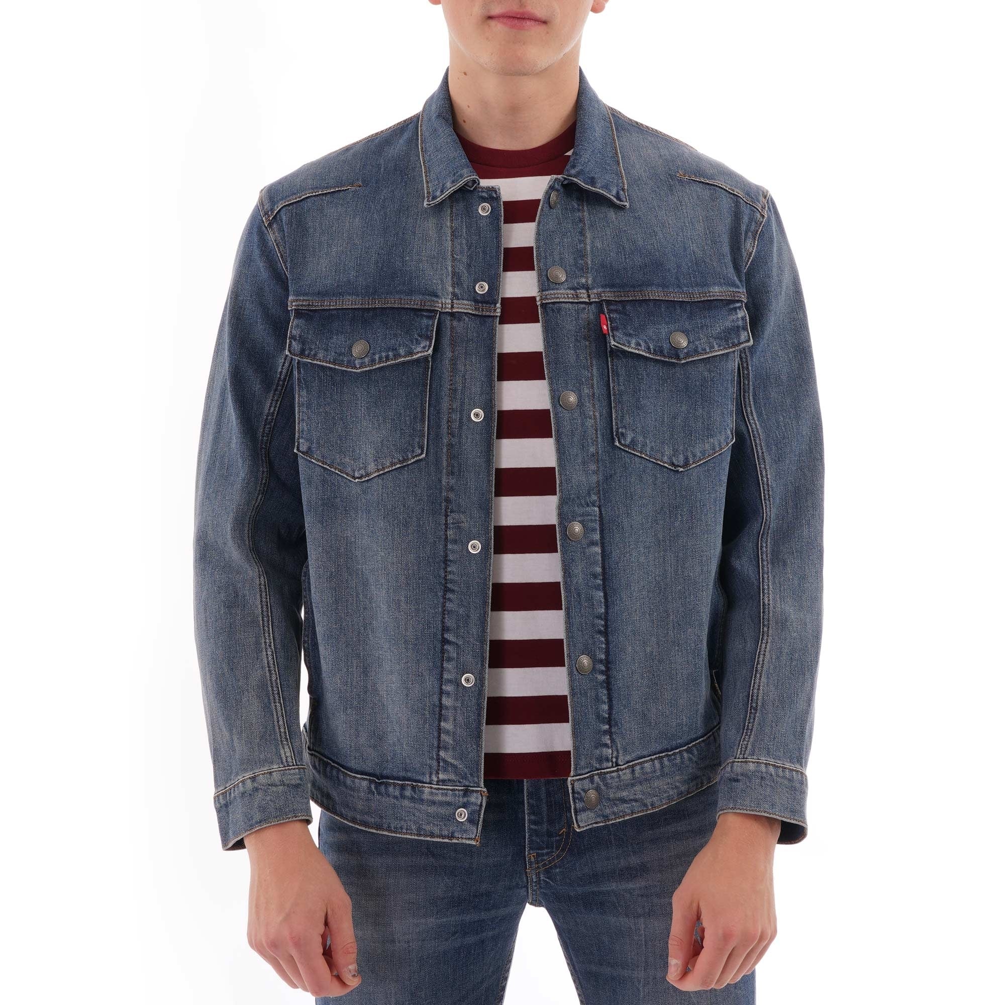 そ*パ様 Levi's ENGINEERED JEANS denim jktＸＬ Levi's® Engineered Jeans® Lej Trucker Denim jacket - Indigo