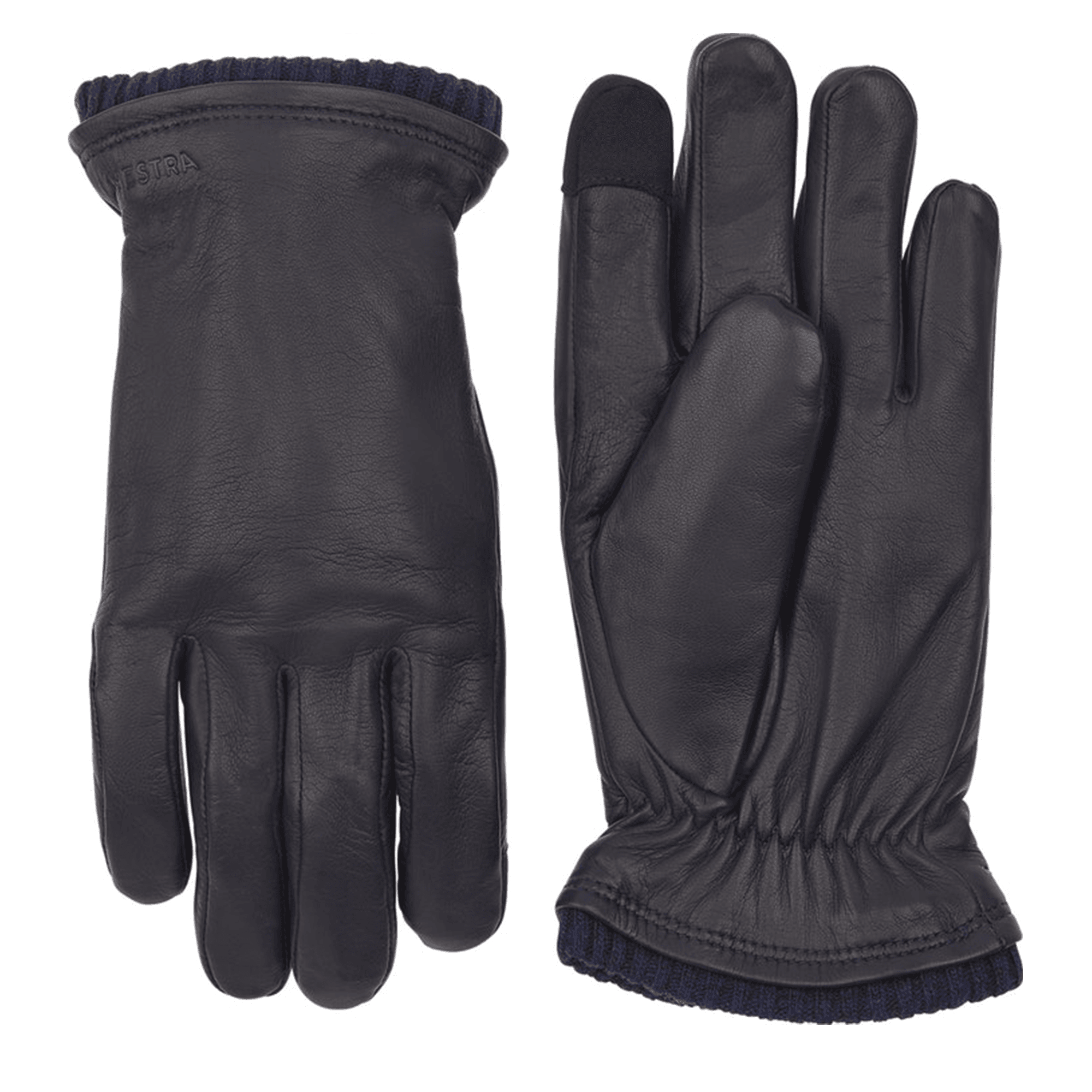 Hestra Navy John Gloves - Navy – Stuarts London