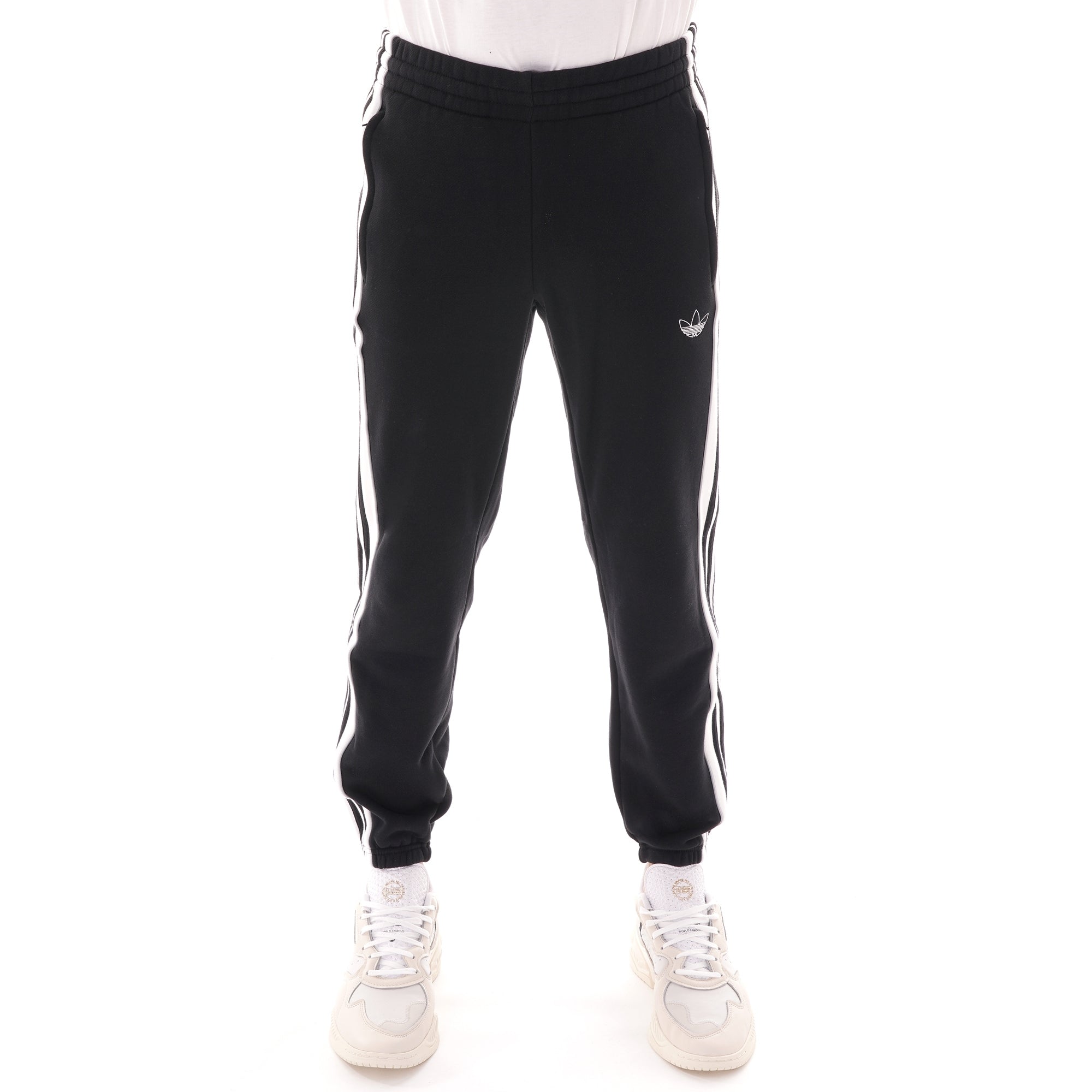 Adidas Originals 3-Stripes Panel Sweat Pants - Black – Stuarts London