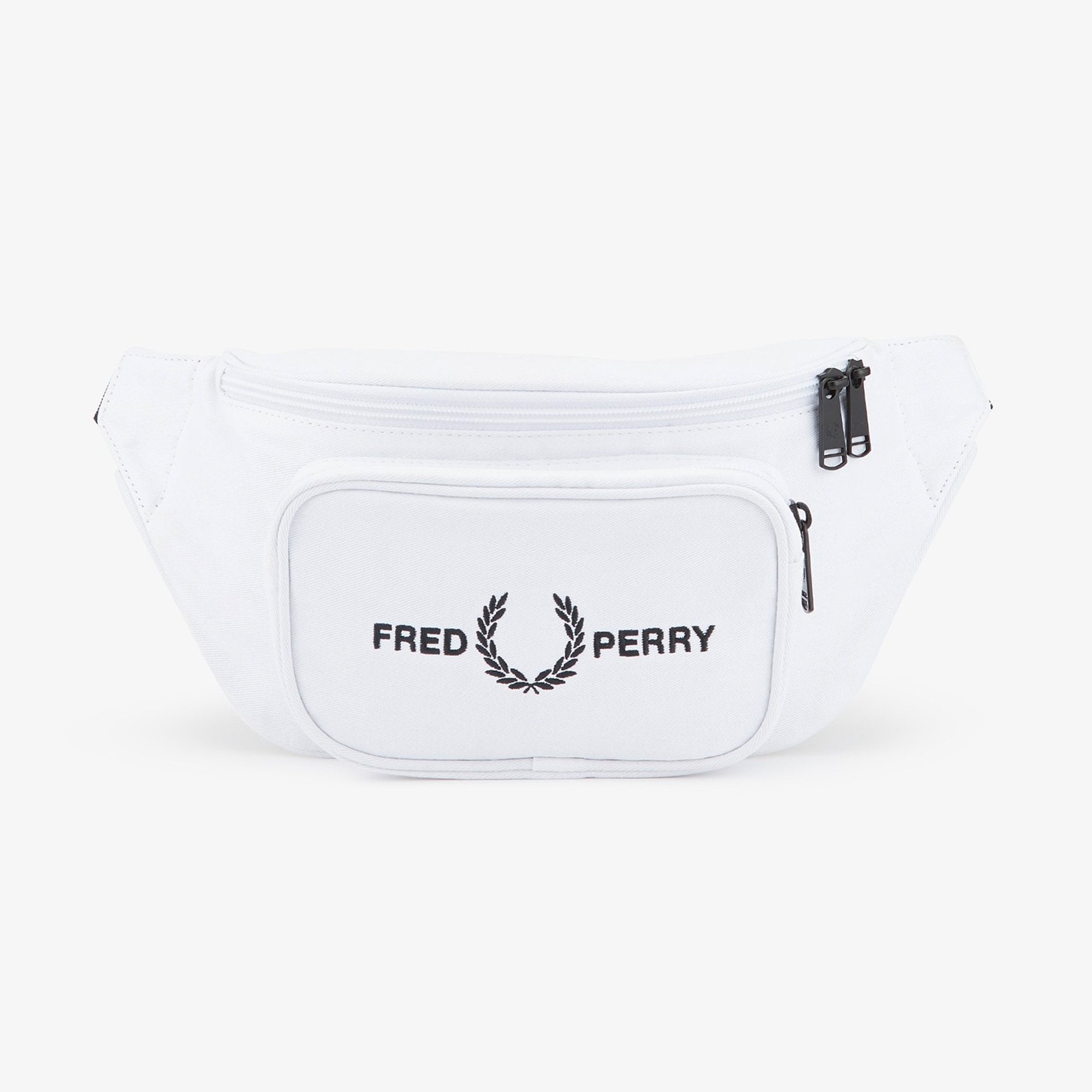 Fred Perry Graphic Waist Bag - White – Stuarts London