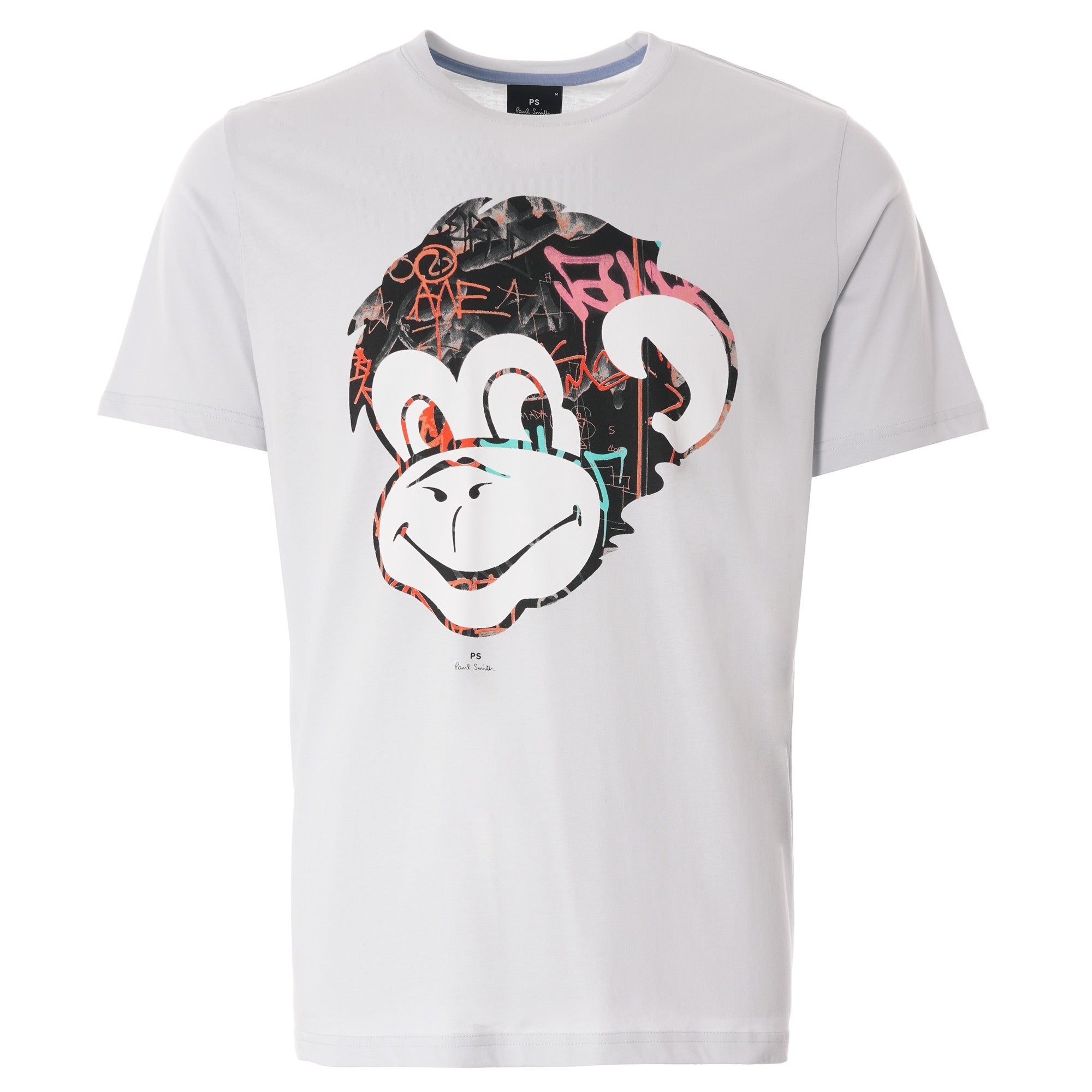 Paul Smith Graffitti Monkey T-Shirt - Grey – Stuarts London