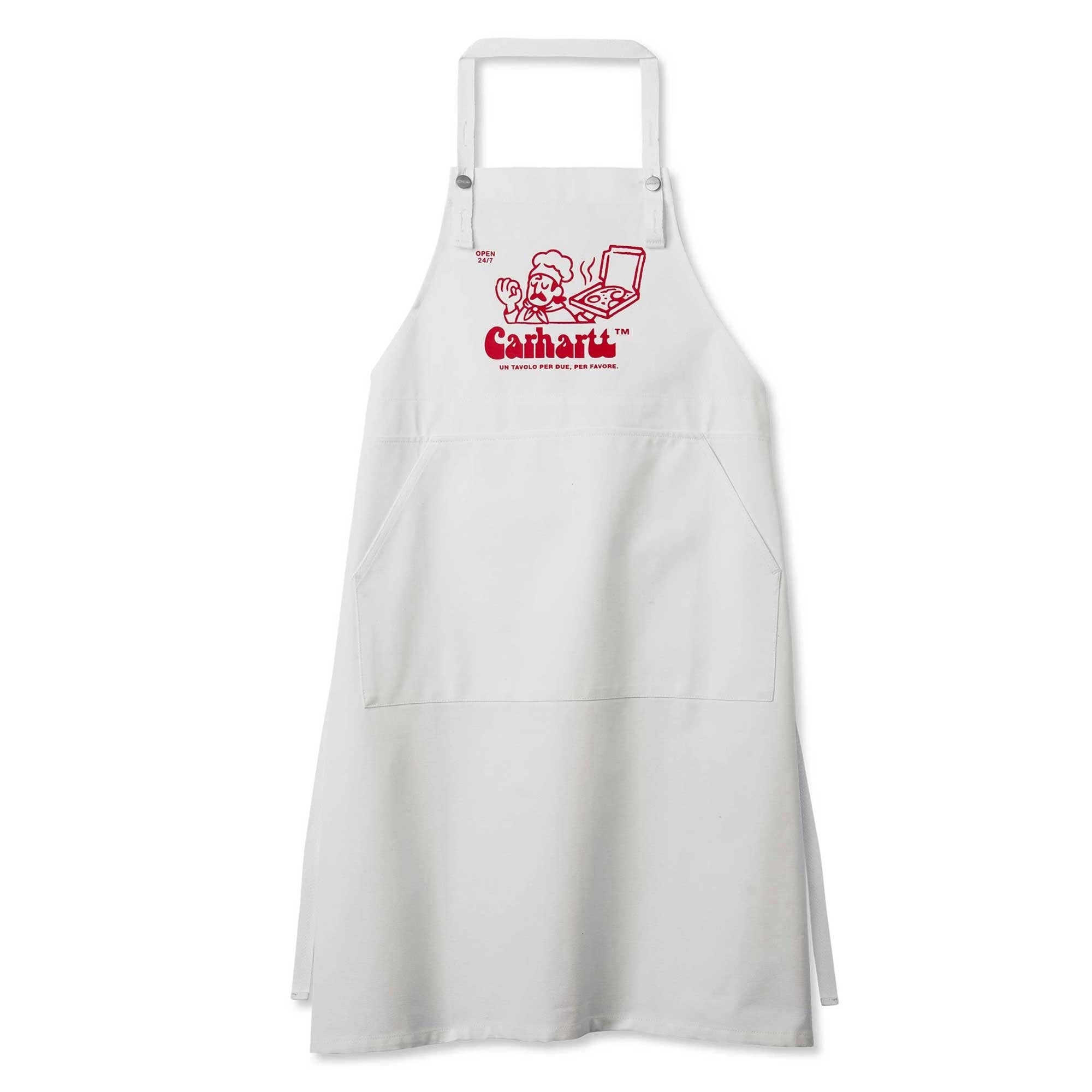 Carhartt WIP Bene Bib Apron - Off White – Stuarts London