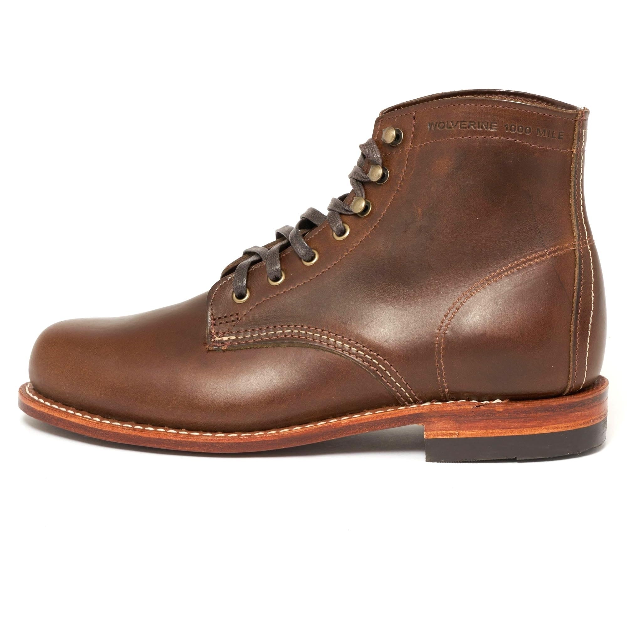 Wolverine Original 1000 Mile Boot - Olive Brown – Stuarts London