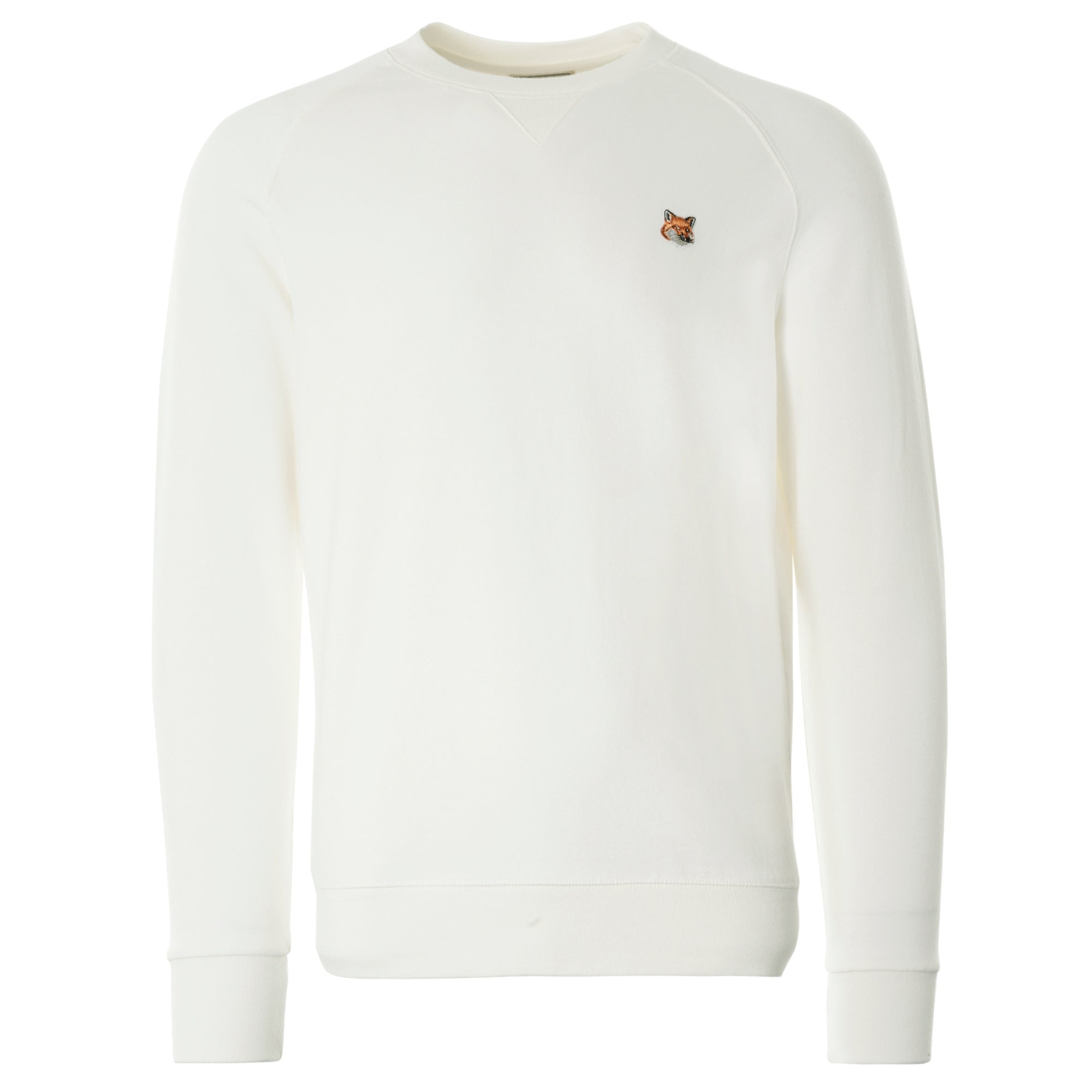 MAISON KITSUNÉ  Fox Head Patch スウェットシャツ FOX HEAD REGULAR SWEATSHIRT | Maison Kitsuné