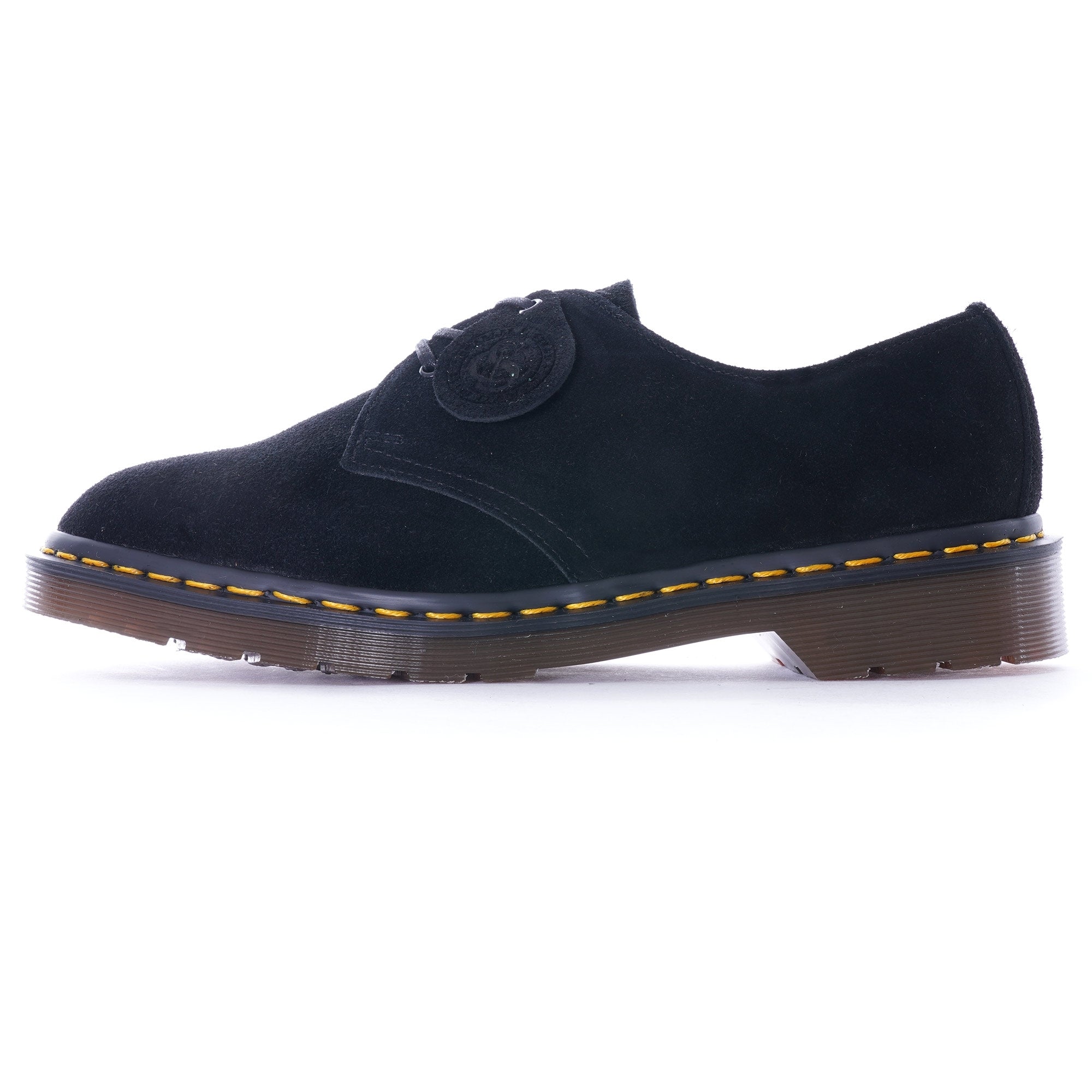 1461 Suede Lace Up Shoes - Black Suede – Stuarts London display picture 1