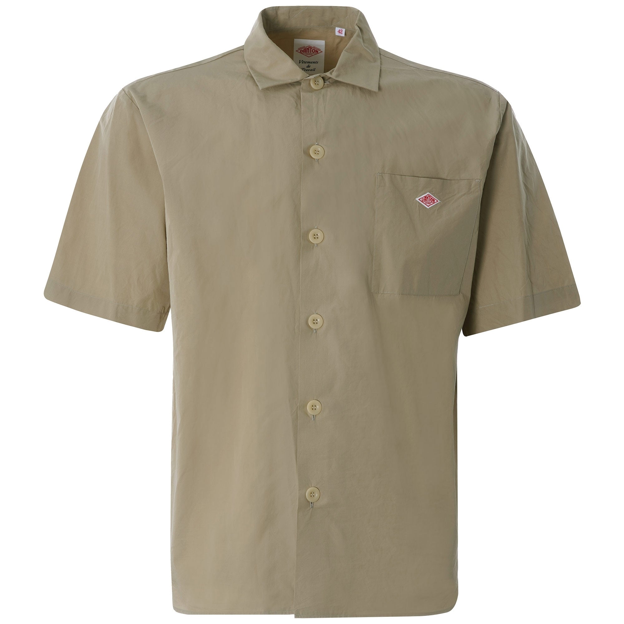 Danton Work Shirt - Beige – Stuarts London