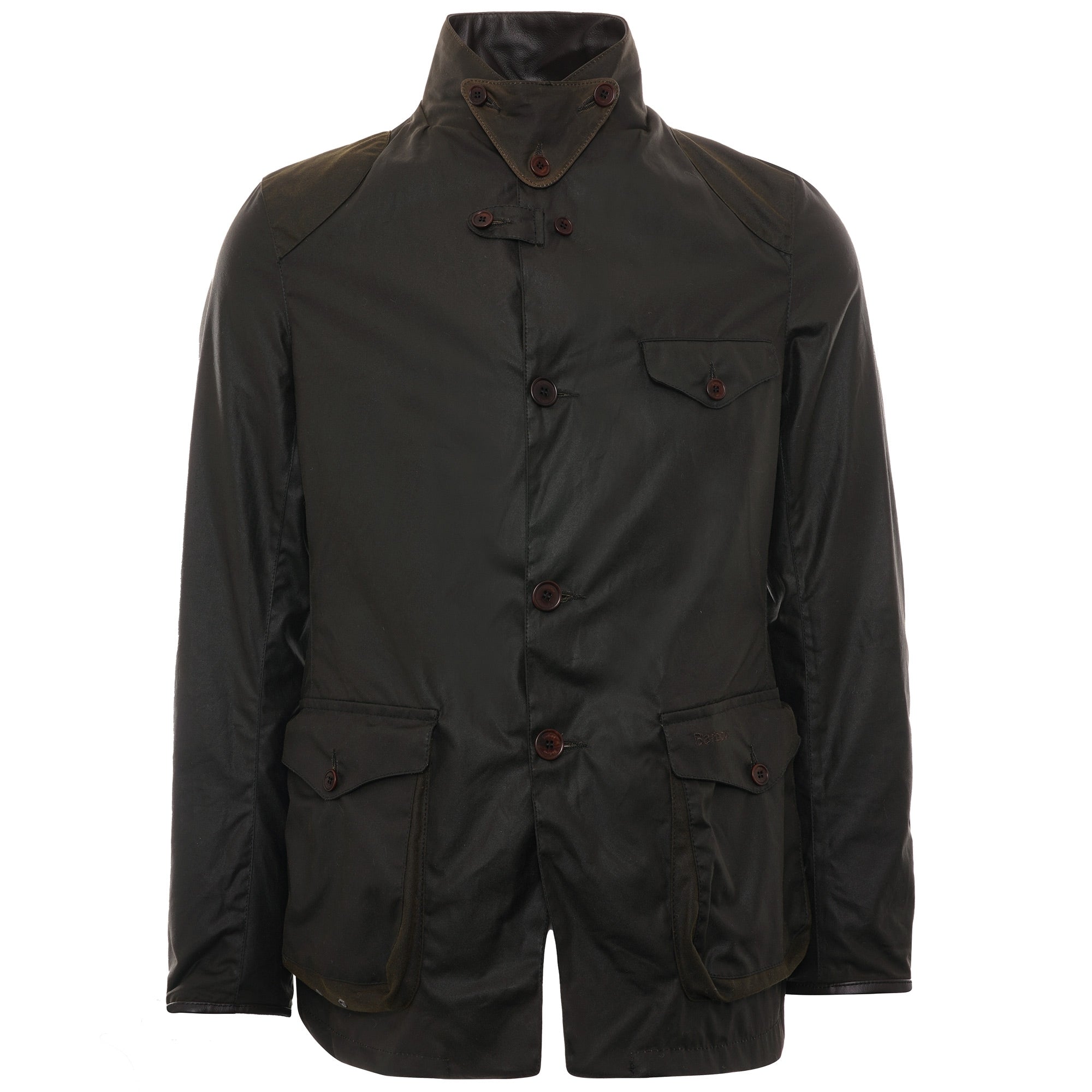 Barbour Beacon Sports Wax Jacket - Olive – Stuarts London
