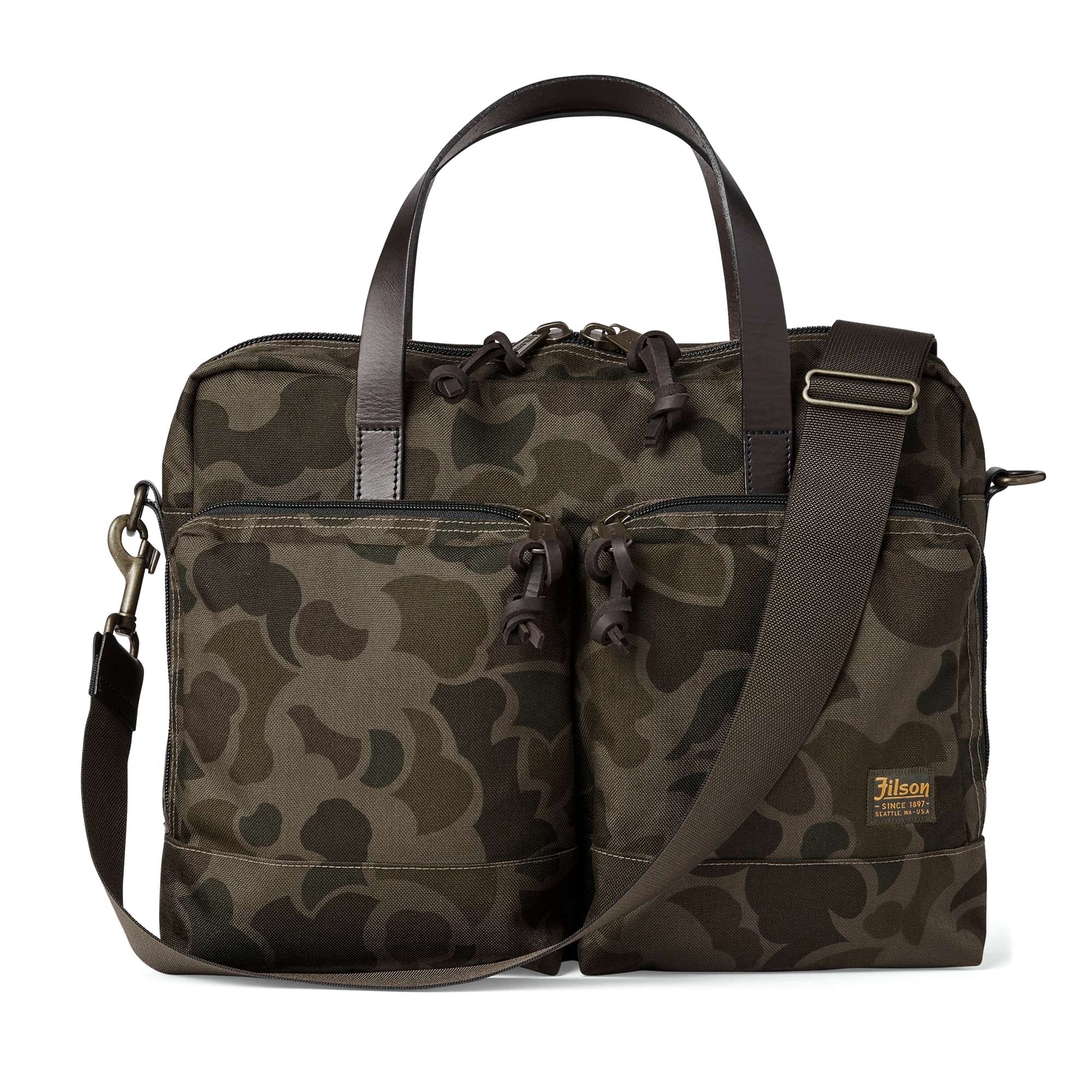 Filson Dryden Briefcase - Camo – Stuarts London