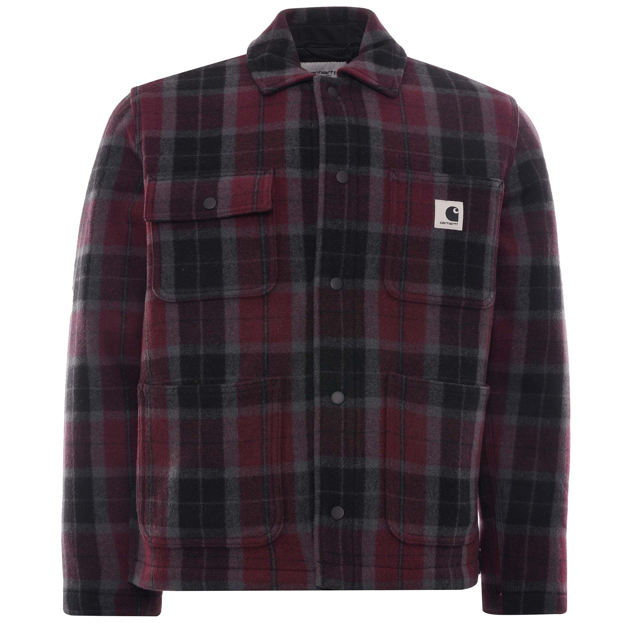 Carhartt WIP Womens Blaine Jacket - Wine – Stuarts London
