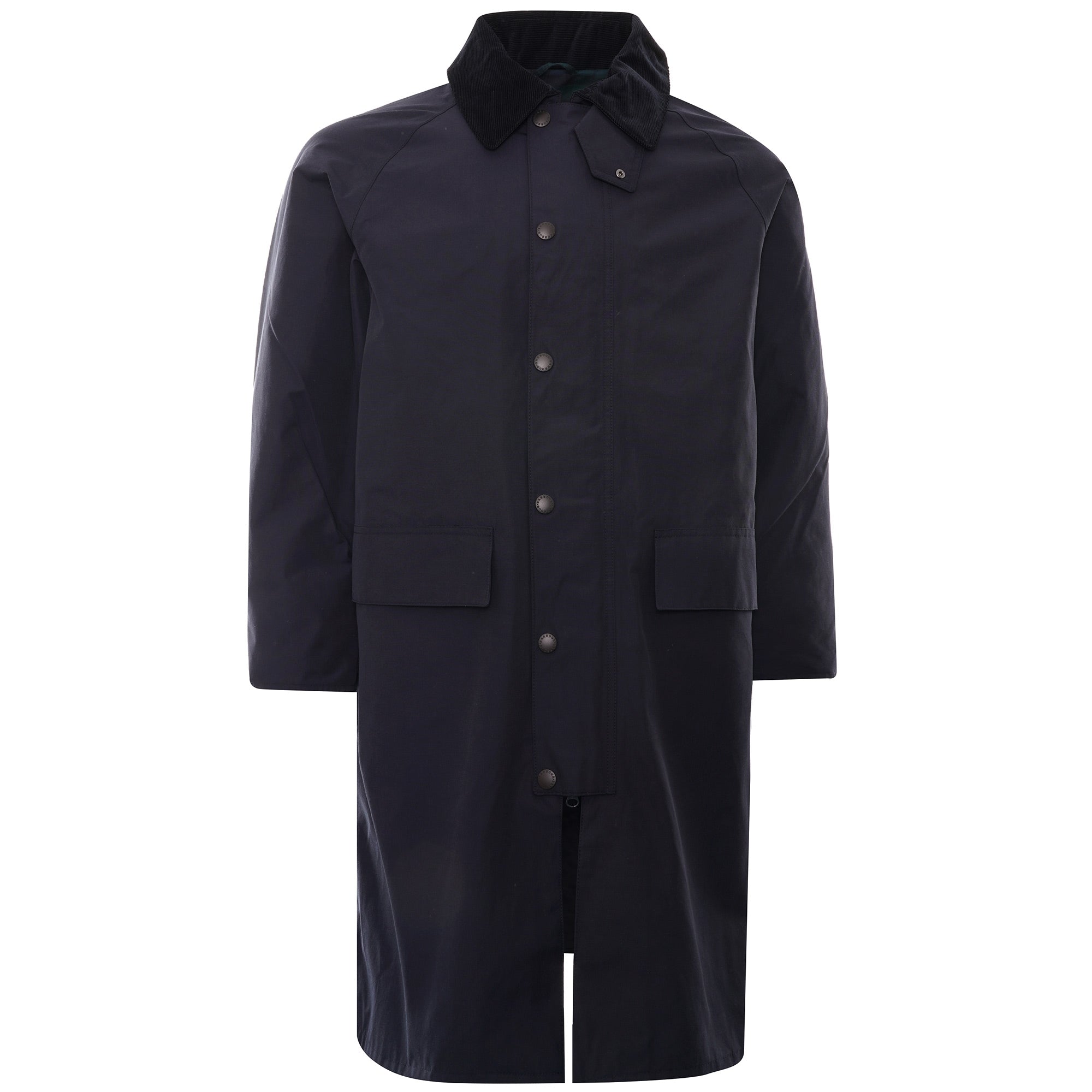 Barbour Waterproof Slim Burghley Jacket - Navy – Stuarts London