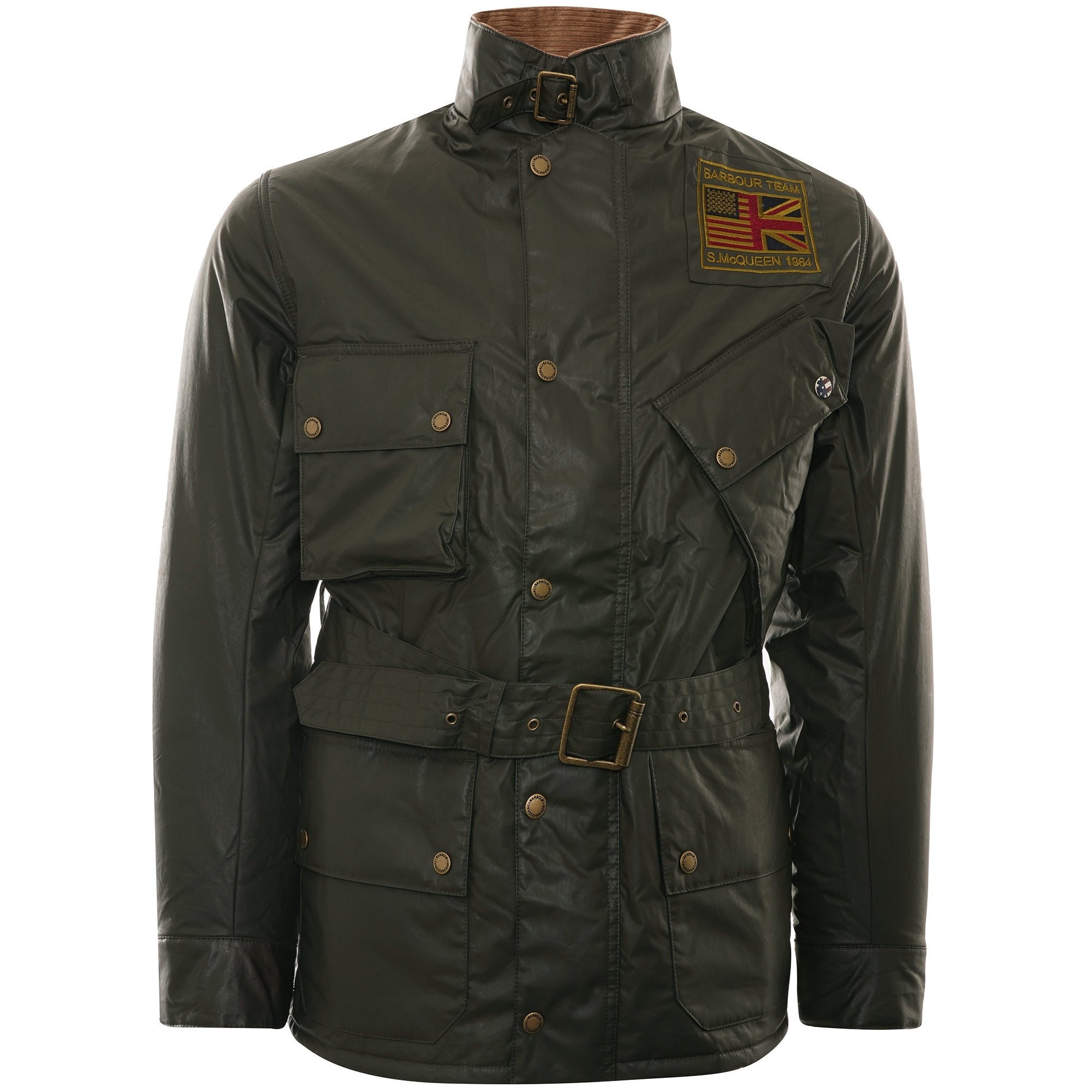Barbour Steve McQueen Vintage Joshua A7 Casual Jacket - Olive