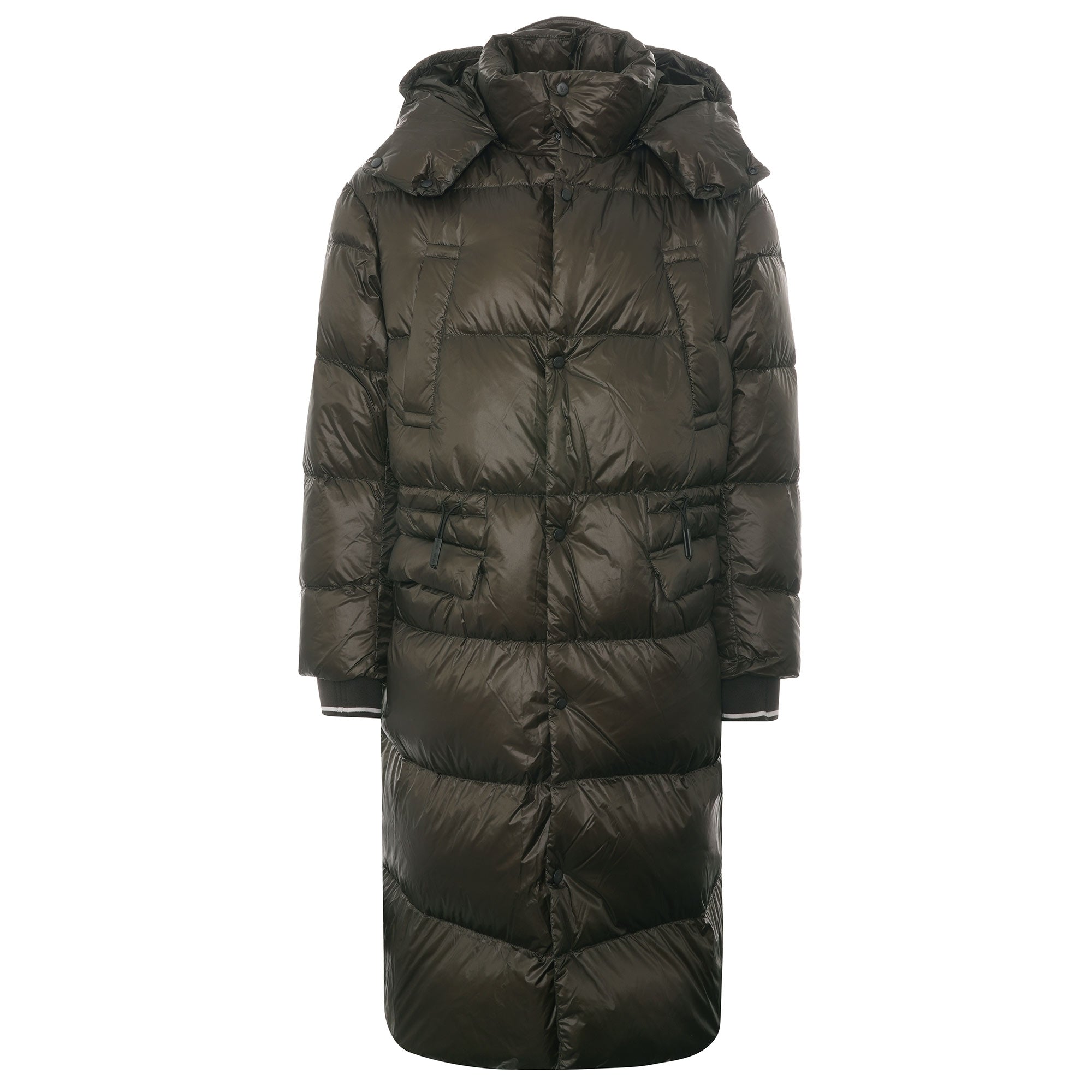 ジャケット・アウター special emporio Armani long coat Emporio Armani Long Down Jacket - Verde – Stuarts London