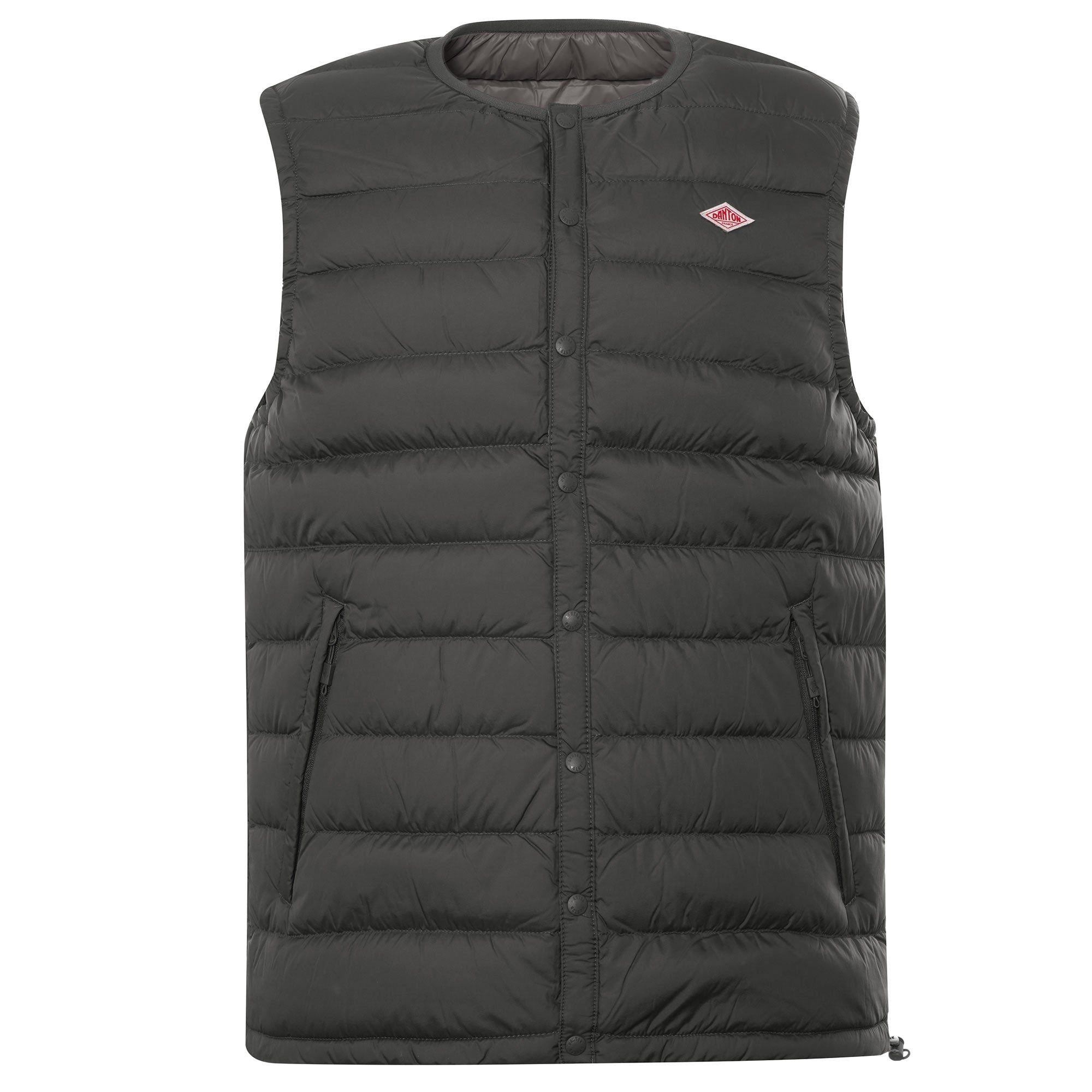 DANTON ダントン INNER DOWN VEST JD-8750 Danton Inner Down Vest - Iron – Stuarts London