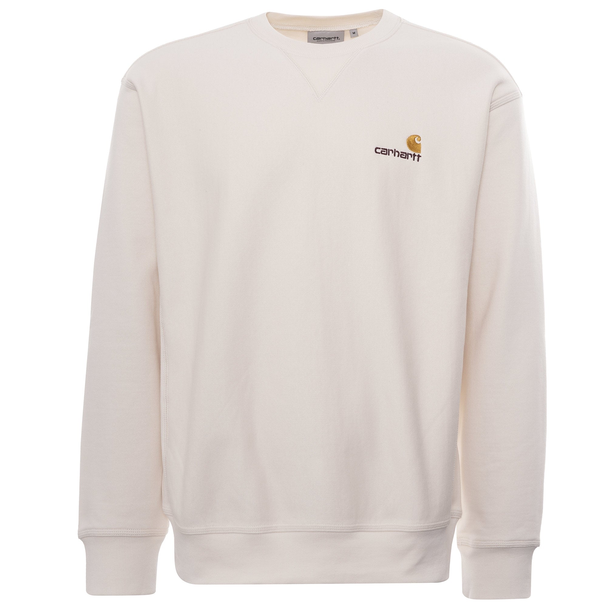 Carhartt WIP American Script Sweatshirt - Natural – Stuarts London