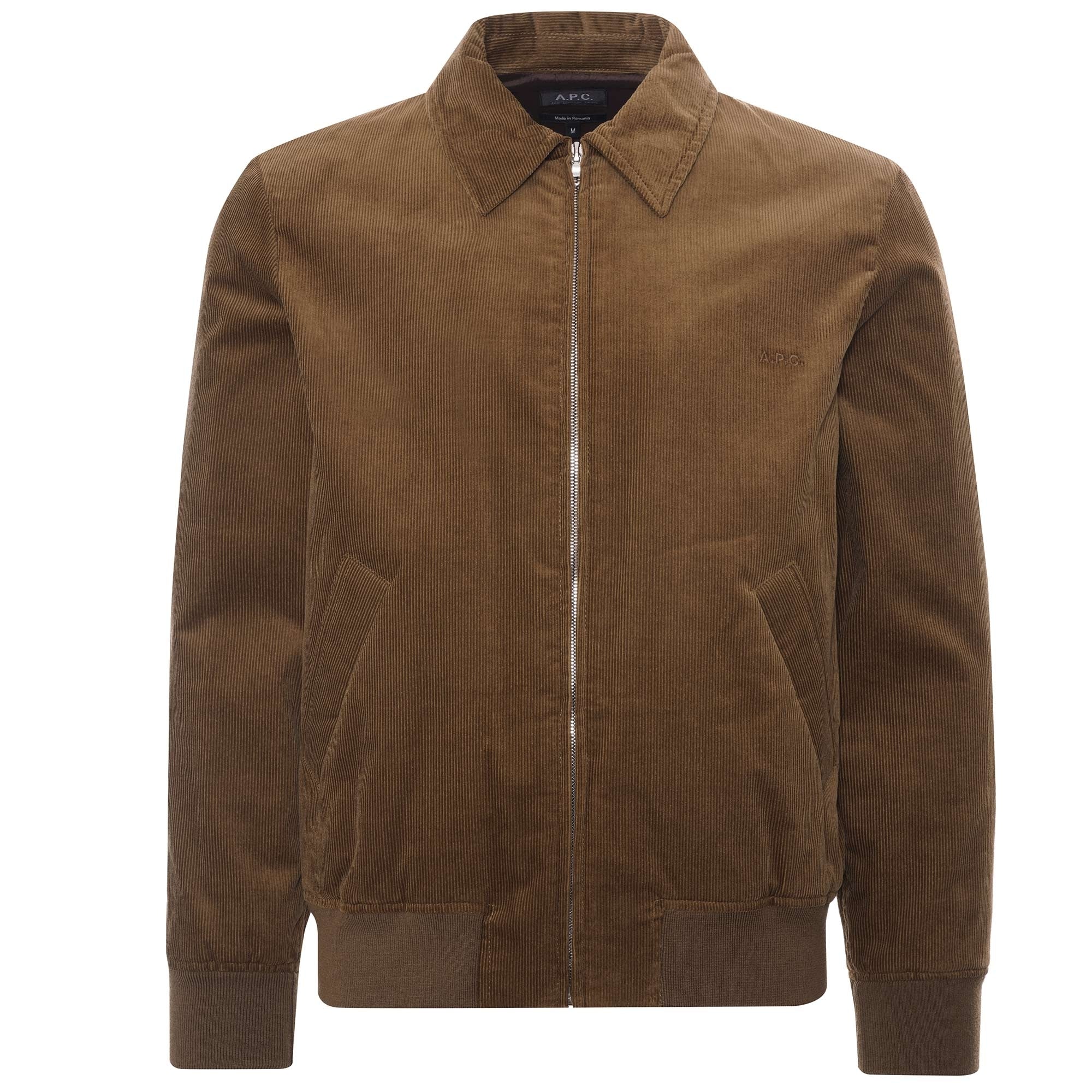 A.P.C. Gilles Corduroy Jacket - Beige – Stuarts London