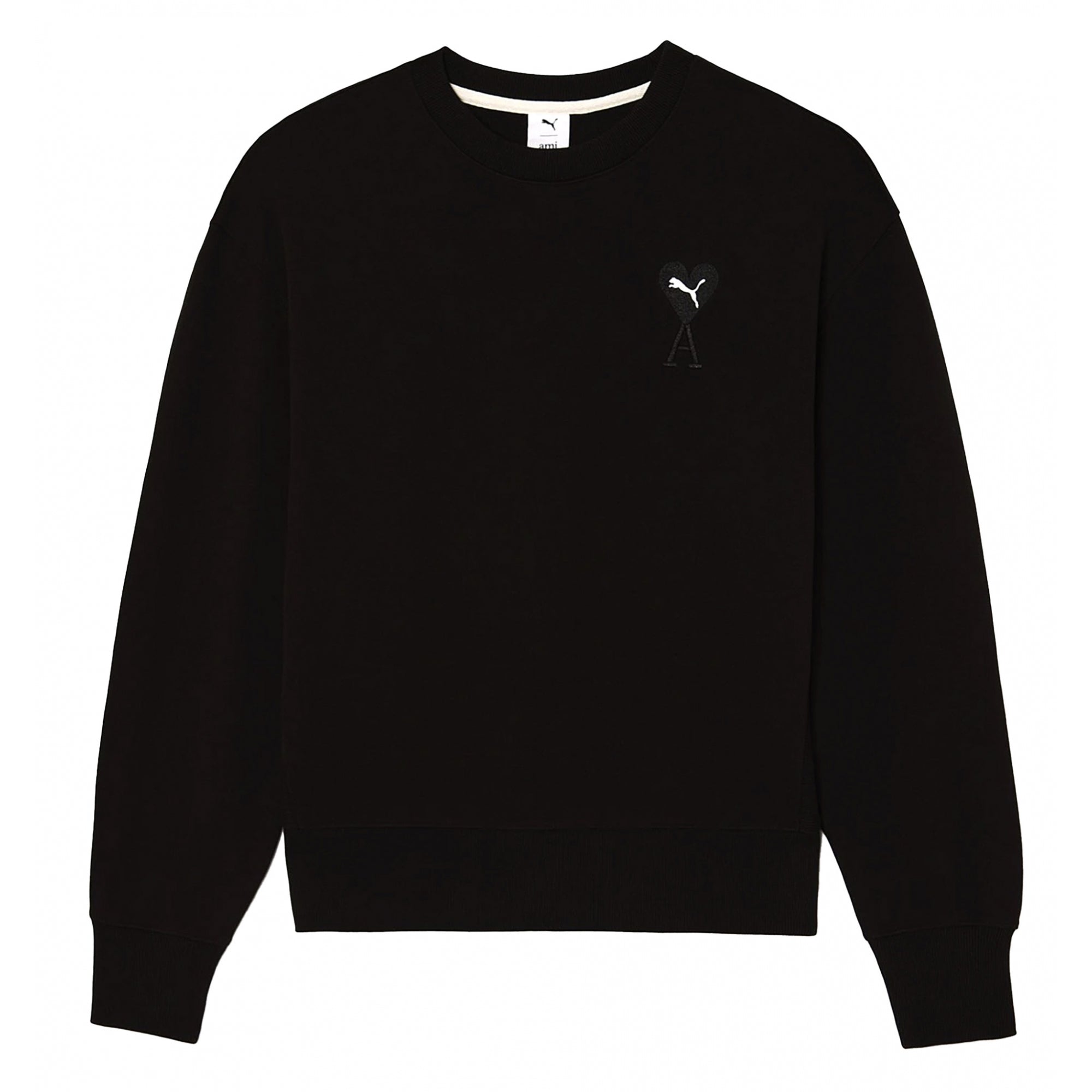 Puma x AMI Crew Sweatshirt - Black – Stuarts London