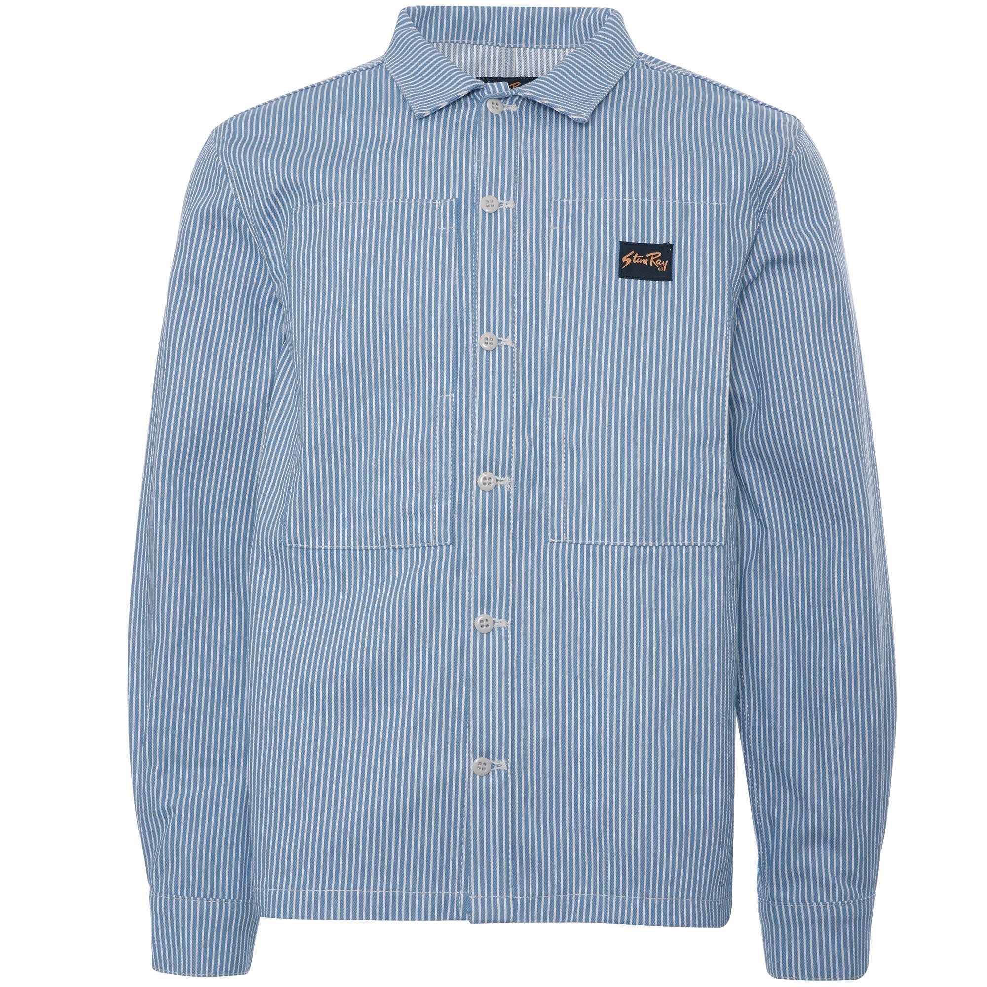 Stan Ray Prison Shirt - Blue Hickory – Stuarts London