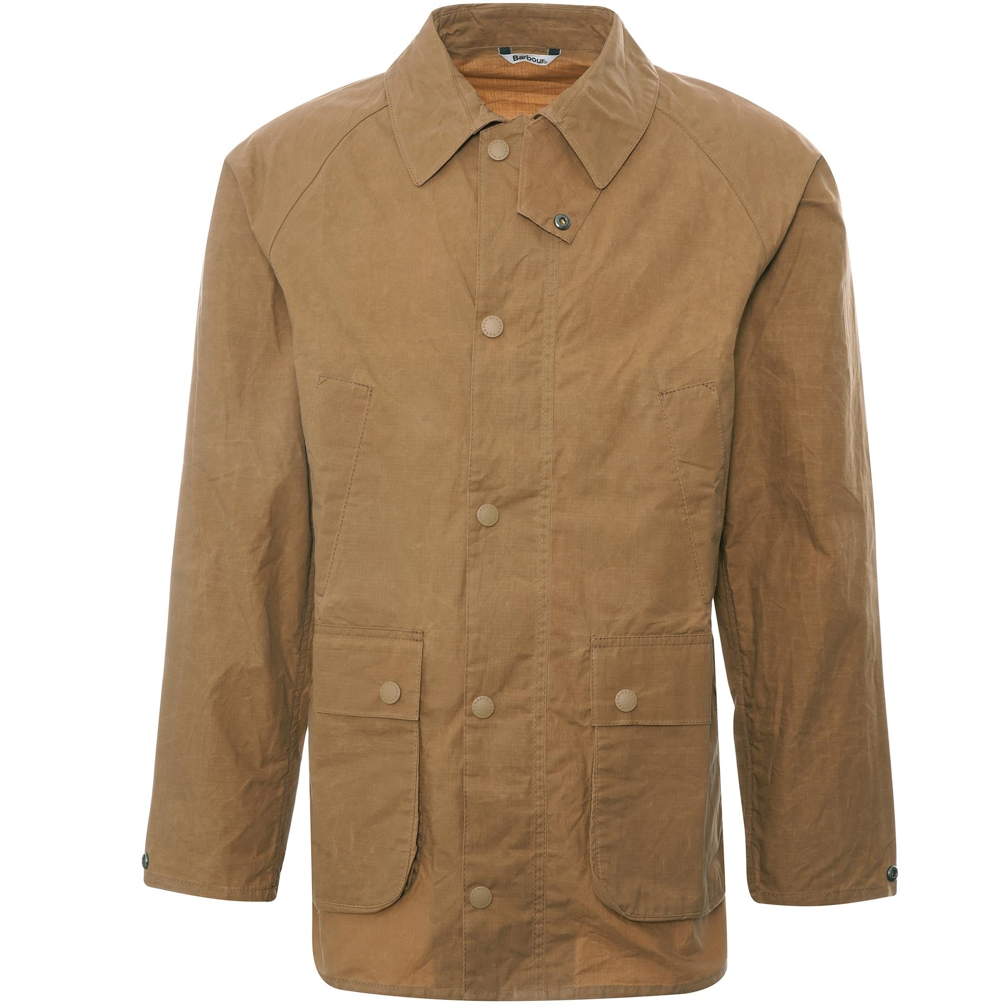 Barbour Slim Line Unlined Bedale Casual Jacket - Bark – Stuarts London