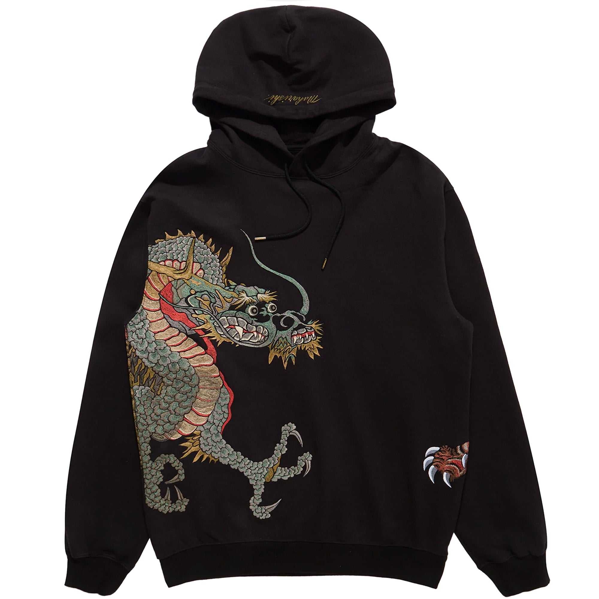 Maharishi Dragon & Tigers Hooded Sweat - Black – Stuarts London