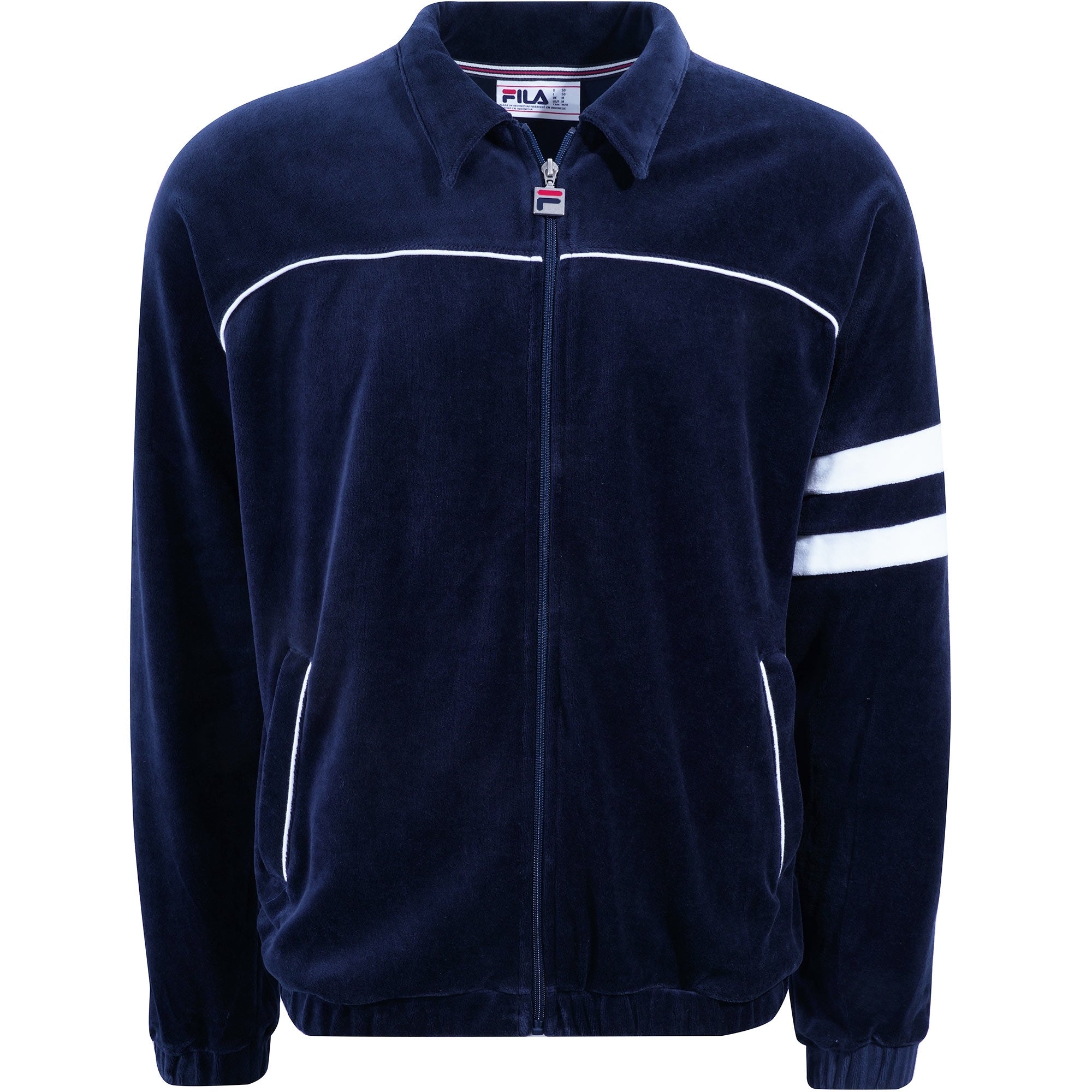 Fila Vintage Verdy Velour Track Jacket - Navy – Stuarts London