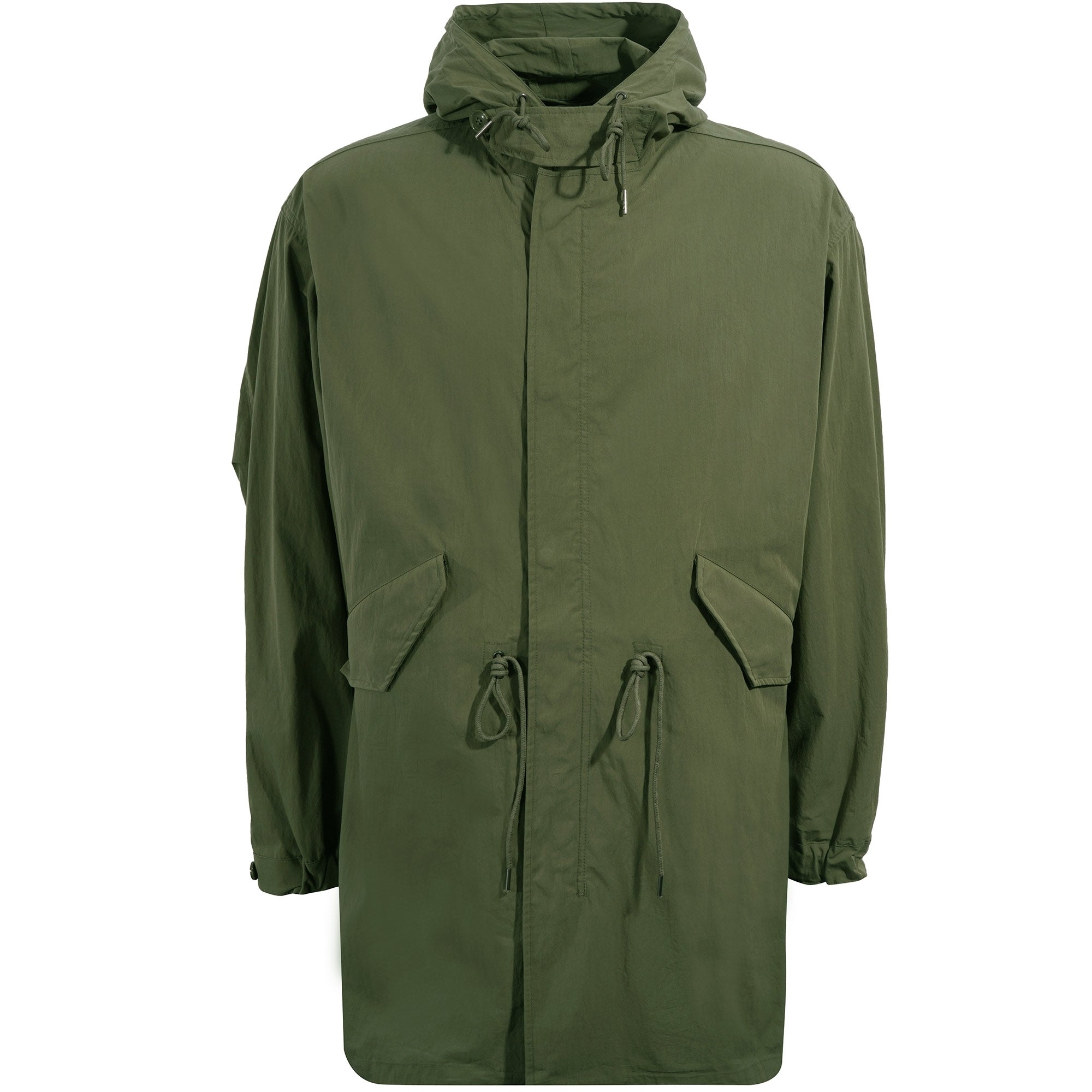 FrizmWORKS Nyco Hooded M51 Fishtail Parka - Olive – Stuarts London