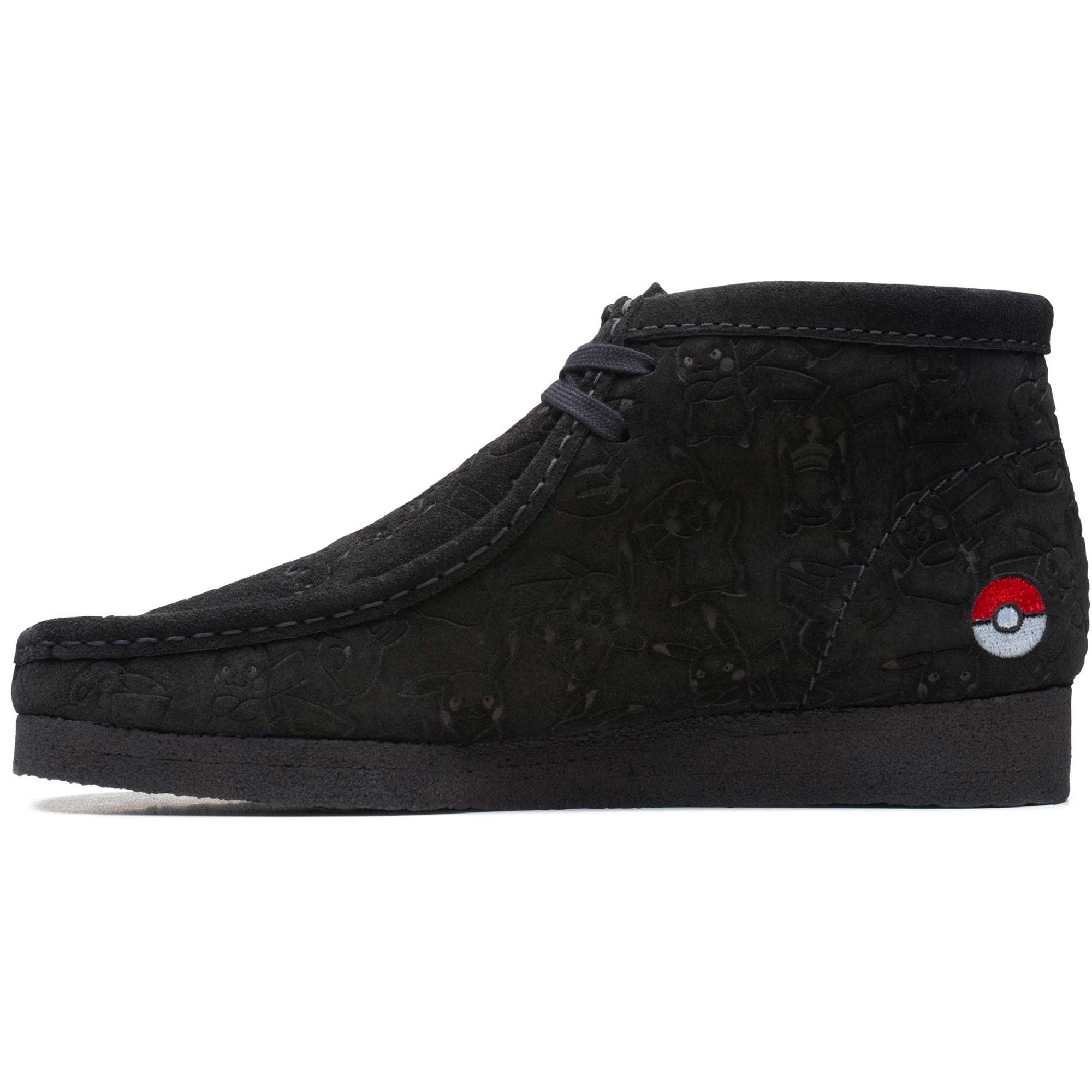 Clarks Originals x PokŽmon Wallabee Boot - Black – Stuarts London