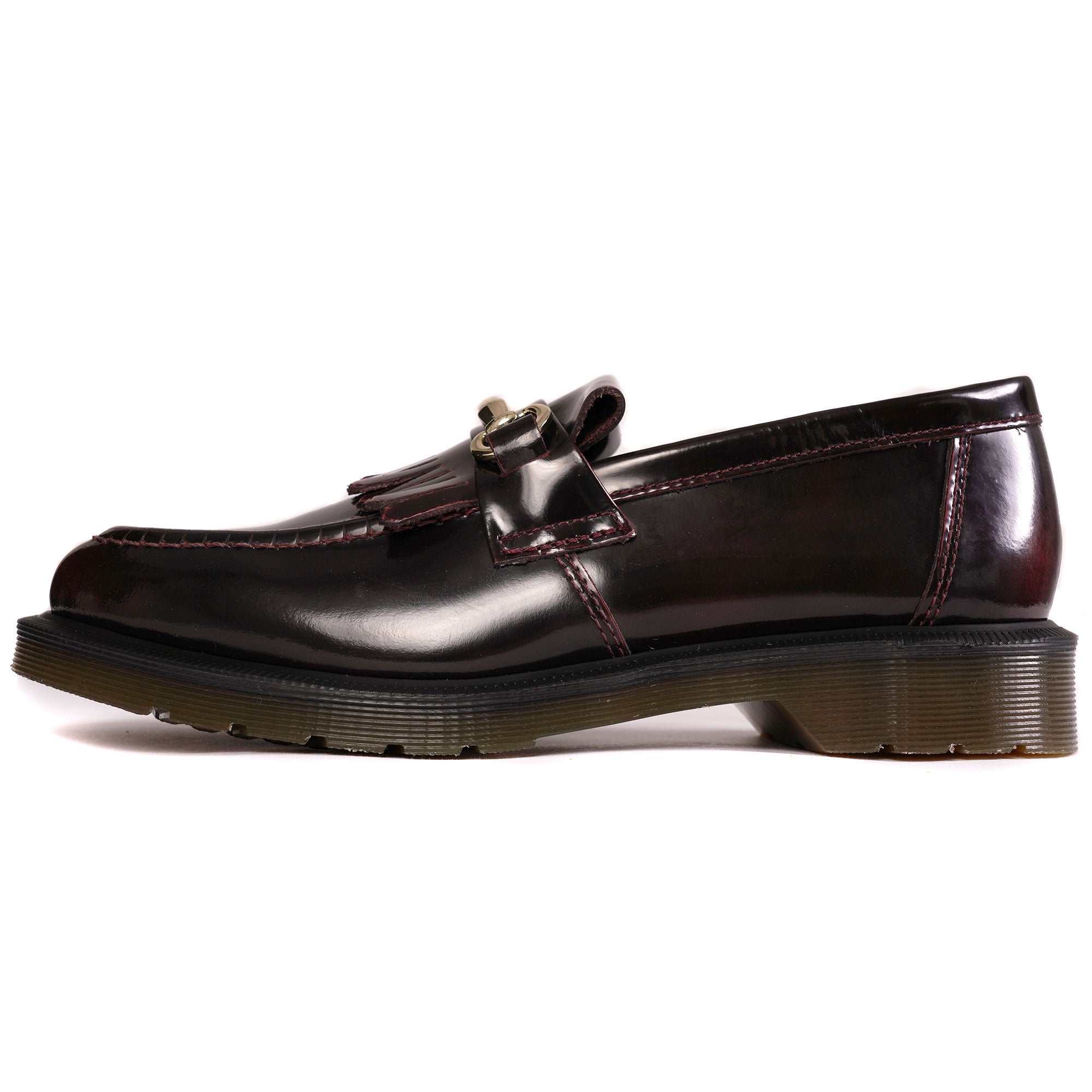 Dr. Martens Made In England Adrian Snaffle - Cherry Red – Stuarts