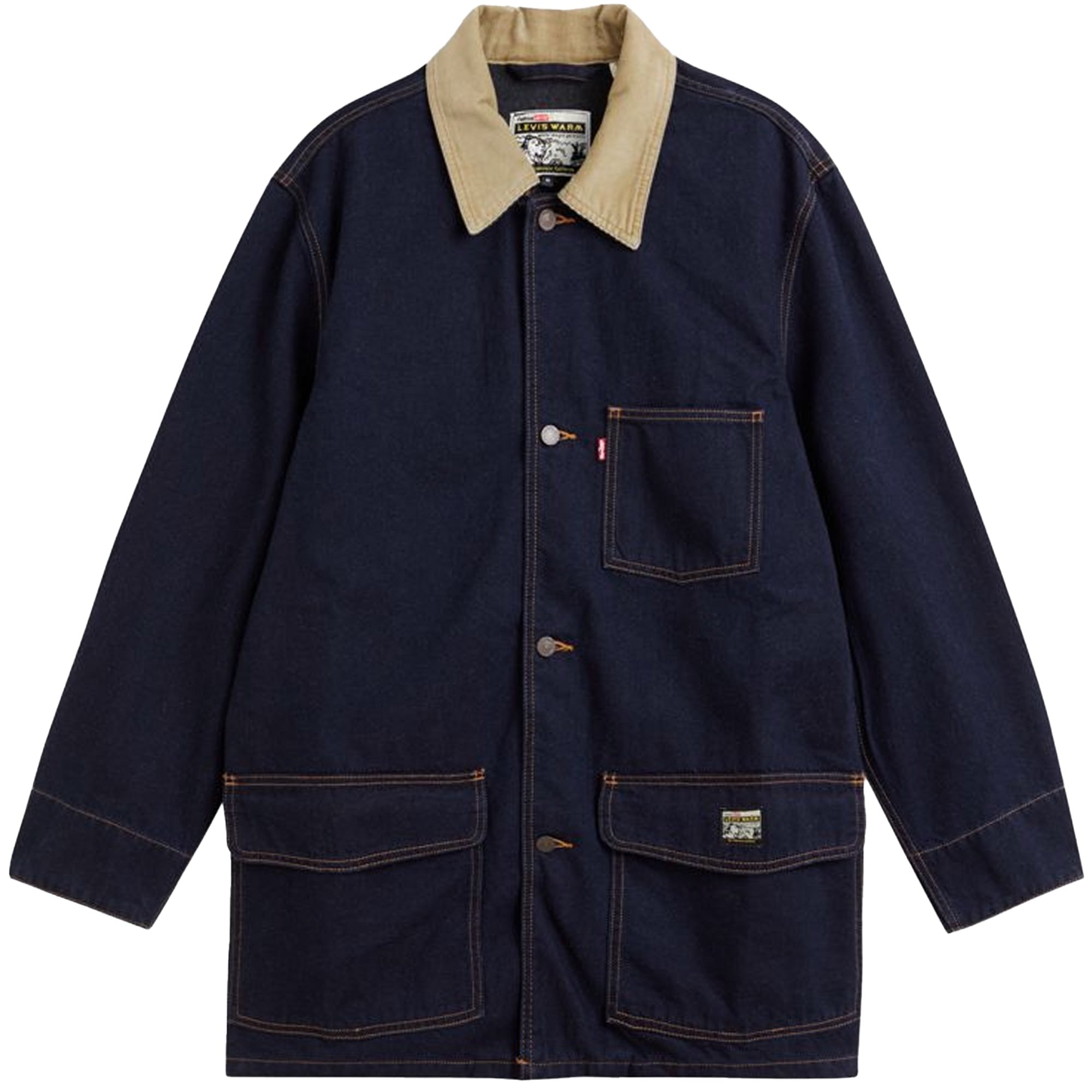 Levi's® Cypress Chore Coat - Dark Indigo – Stuarts London