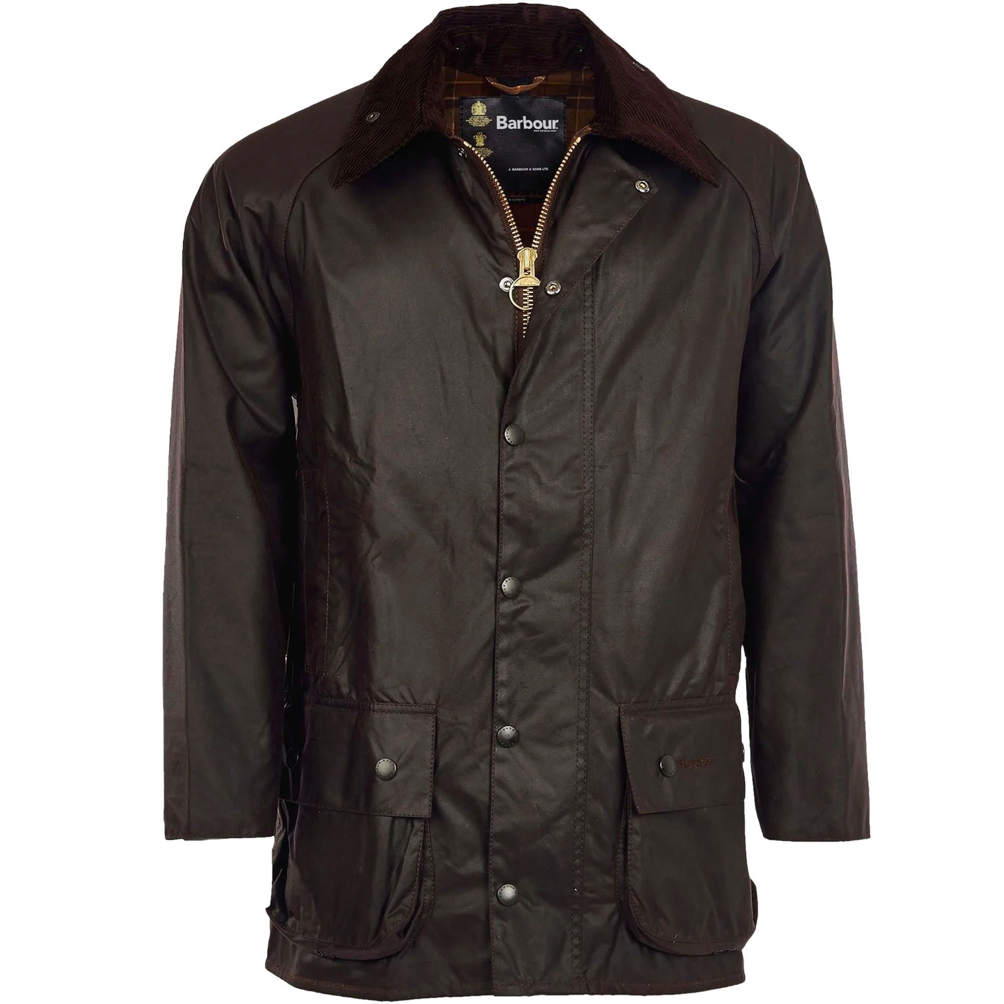 Barbour Beaufort Wax Jacket - Rustic – Stuarts London