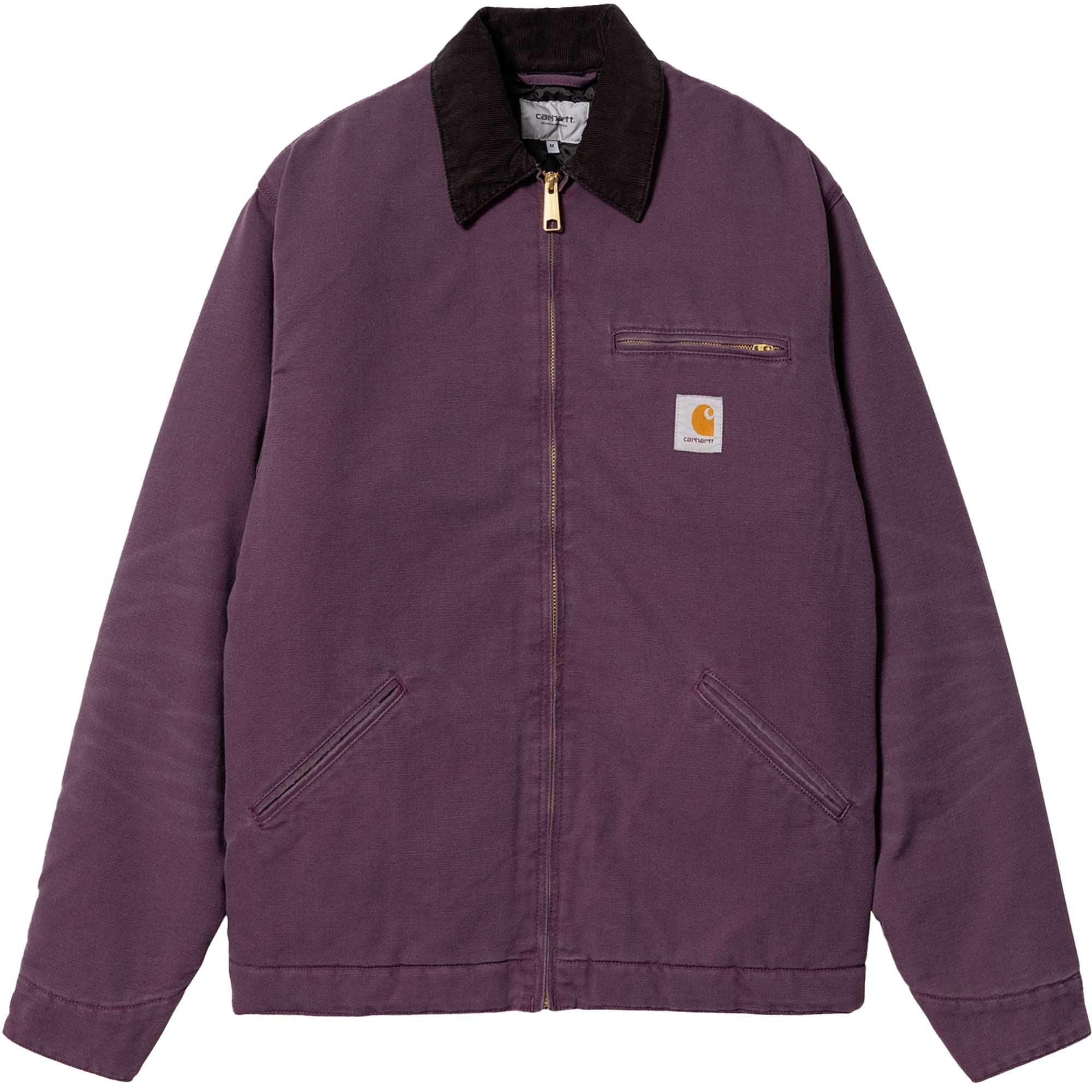 Carhartt WIP OG Detroit Jacket - Dark Plum – Stuarts London
