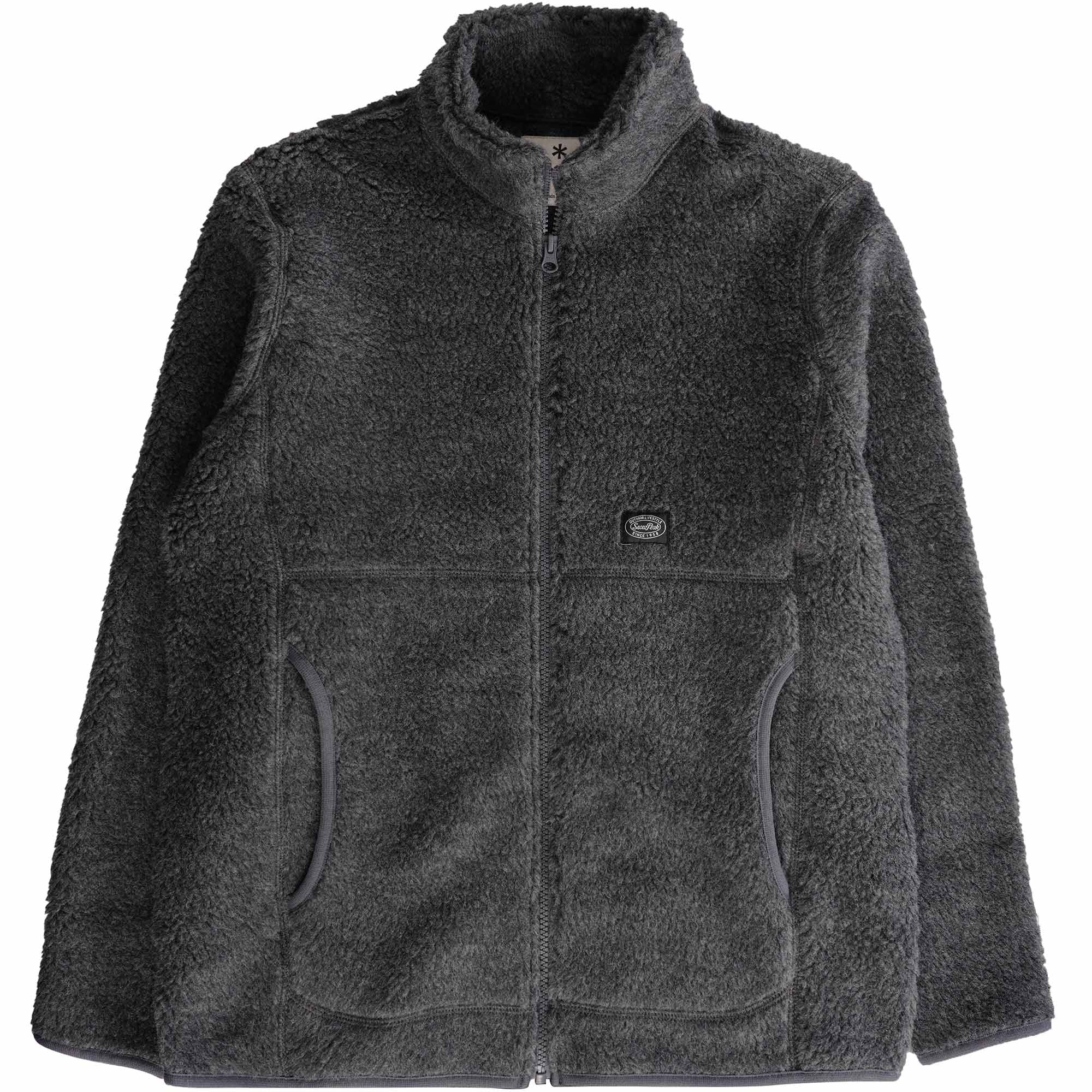 Snow Peak Wool Fleece Jacket - Charcoal – Stuarts London