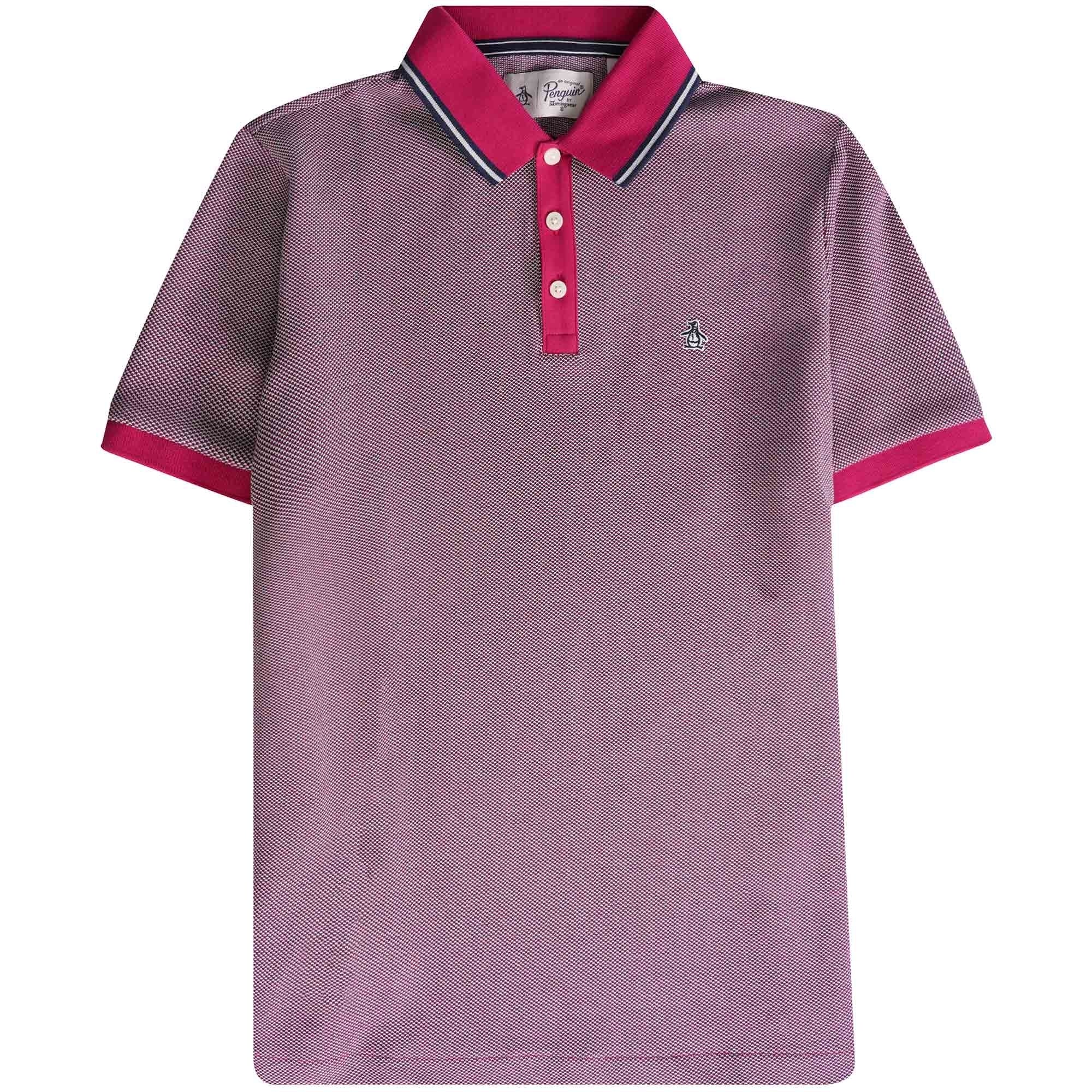 Original Penguin Birdseye Organic Cotton Pique Polo Shirt