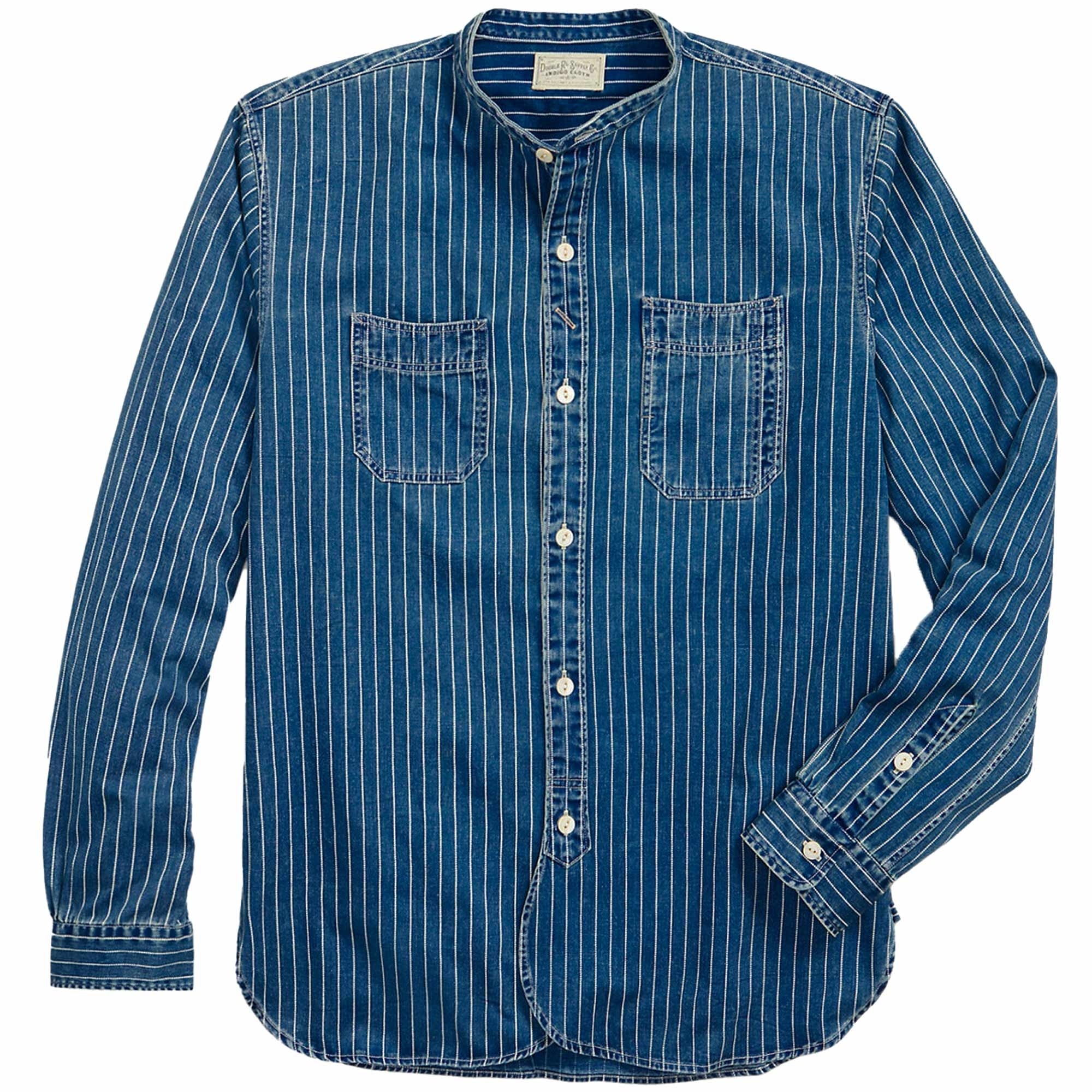 RRL by Ralph Lauren Indigo Twill Workshirt - Denim – Stuarts London