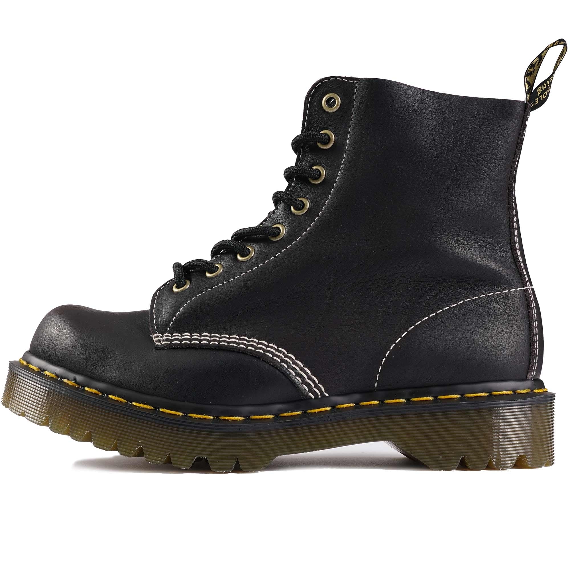 Dr. Martens Made In England 1460 Pascal Phoenix Leather - Charcoal