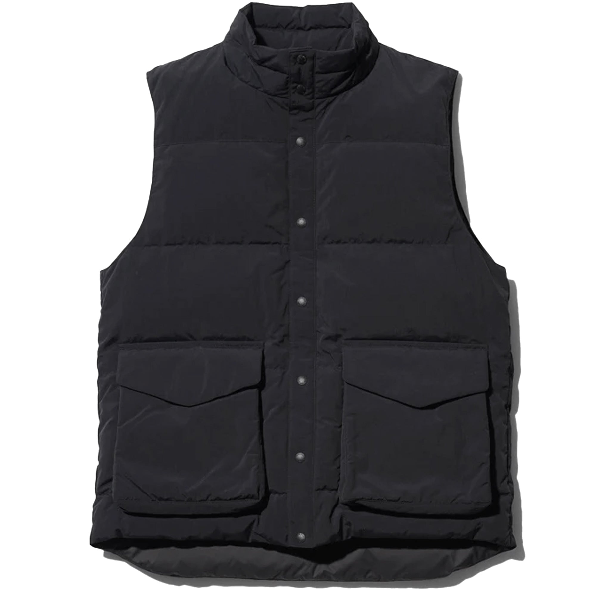 Snow Peak Recycled Down Vest - Black – Stuarts London
