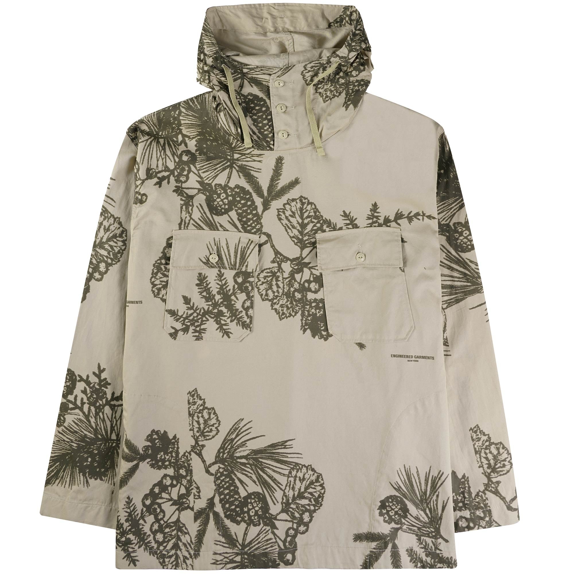 Engineered Garments Cagoule Shirt - Khaki – Stuarts London