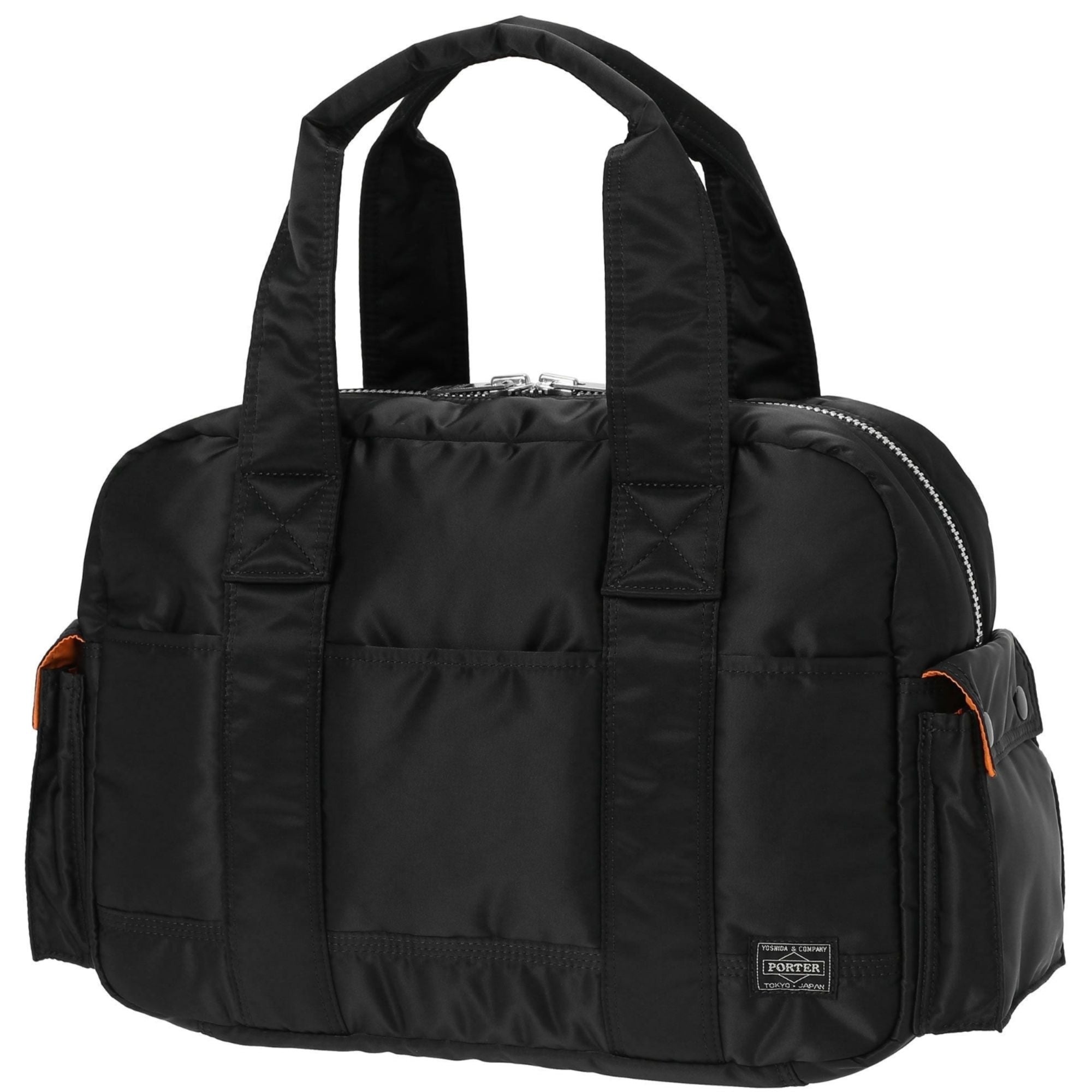 PORTER ポーター TANKER DUFFLE BAG(L)ブラック Porter-Yoshida & Co. Tanker Duffle Bag - Black – Stuarts London