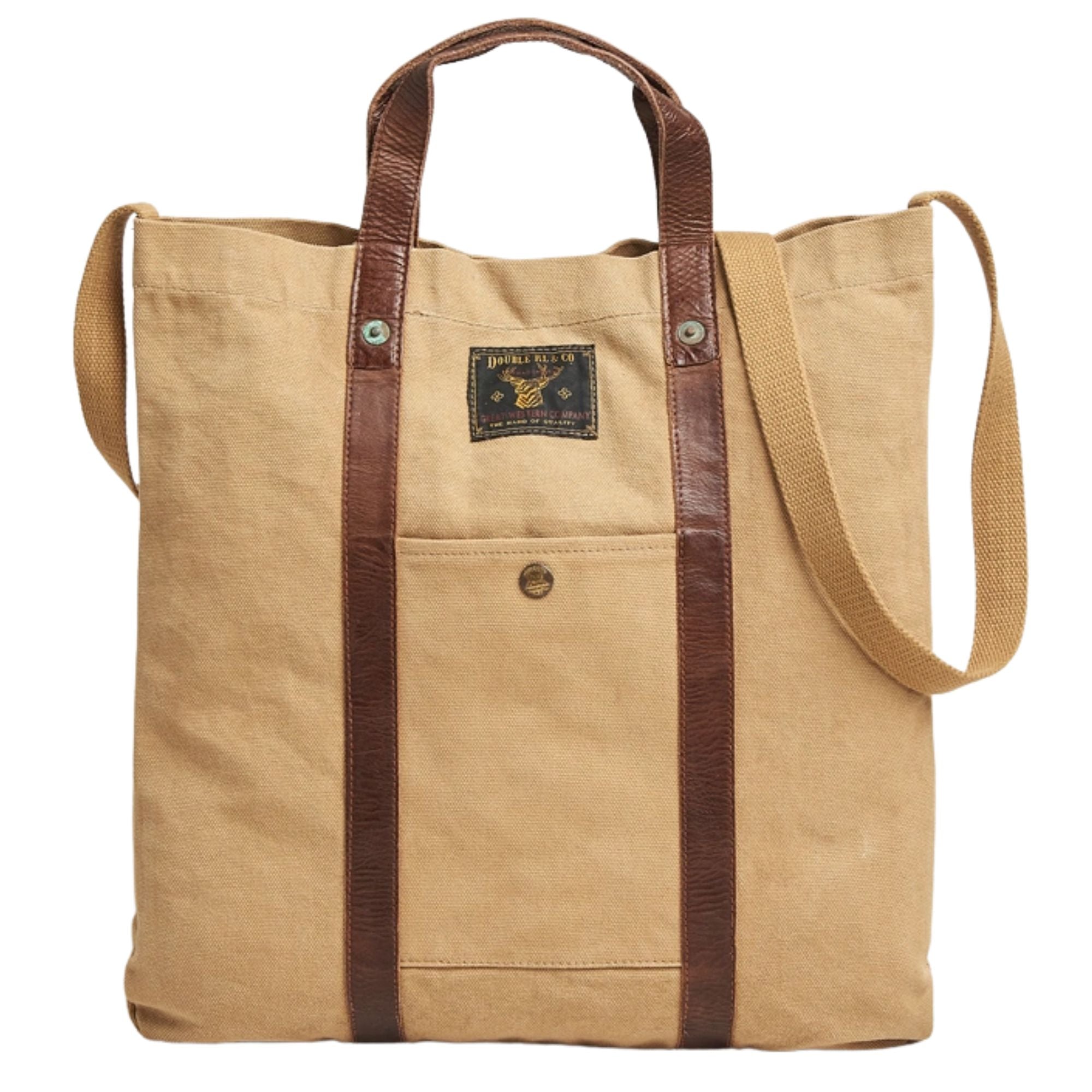 RRL by Ralph Lauren Harley Tote - Khaki Brown 41793-KHB – Stuarts