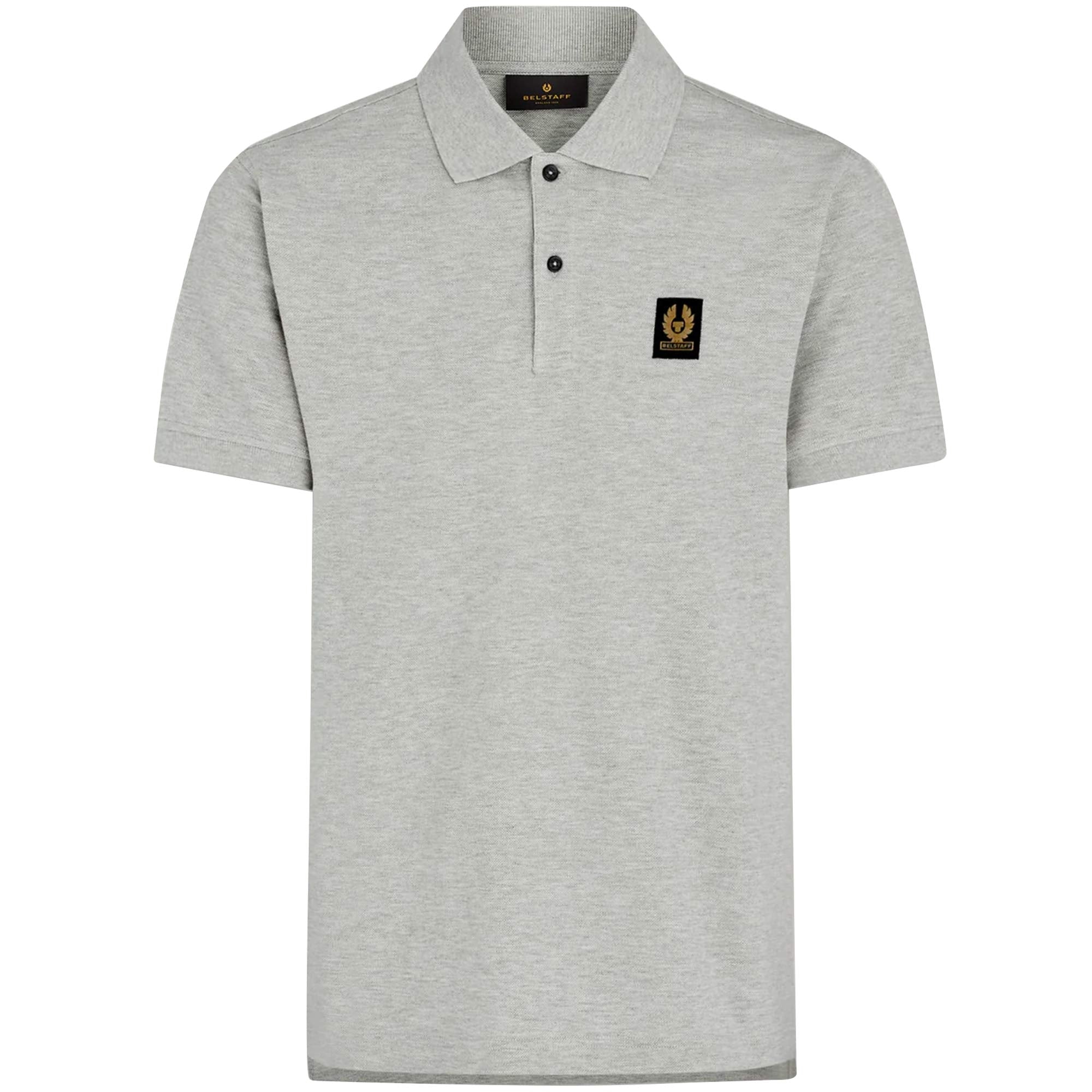 Belstaff Logo Polo Shirt - Grey Melange – Stuarts London