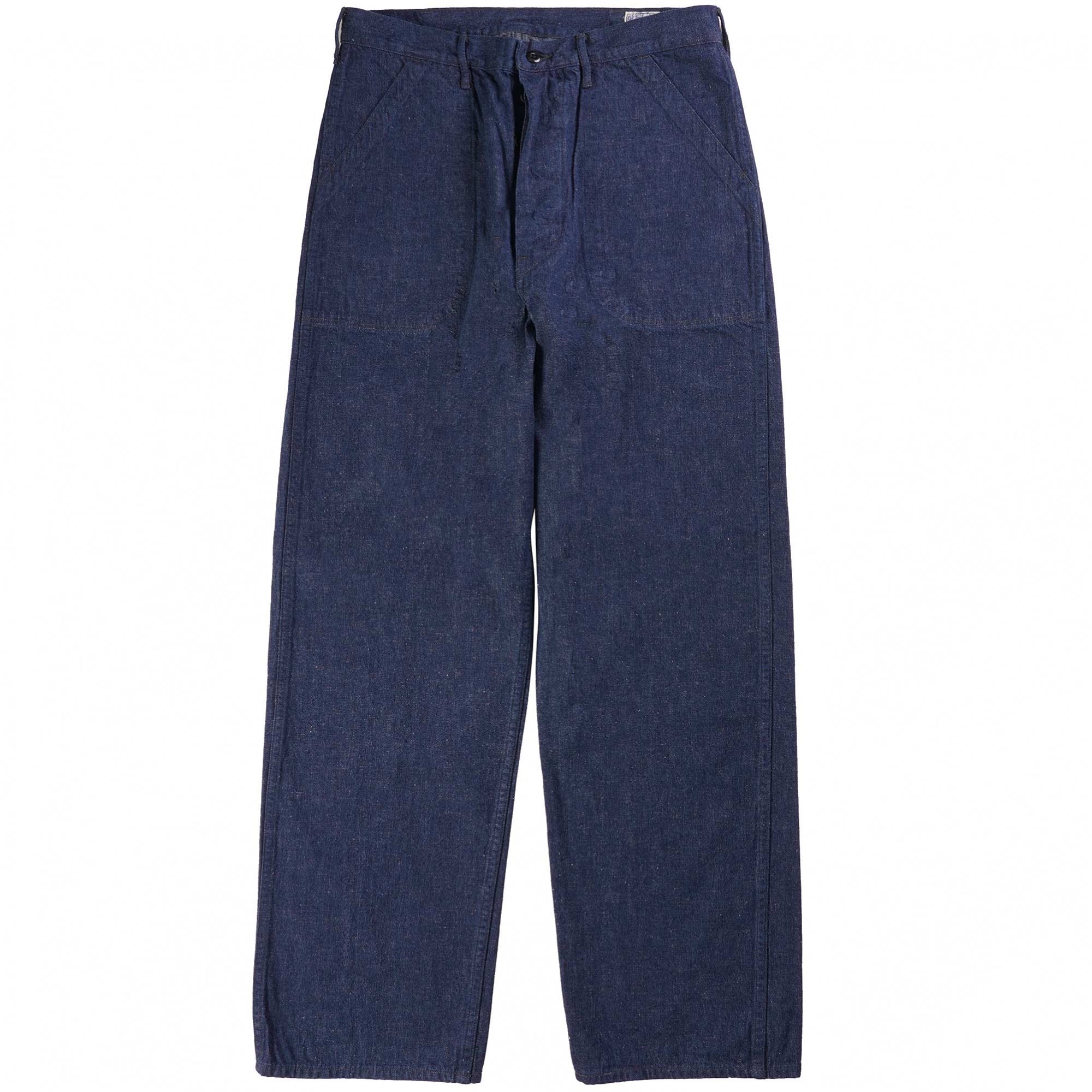 OrSlow US Navy Pant - One Wash - 01-5130-81 – Stuarts London
