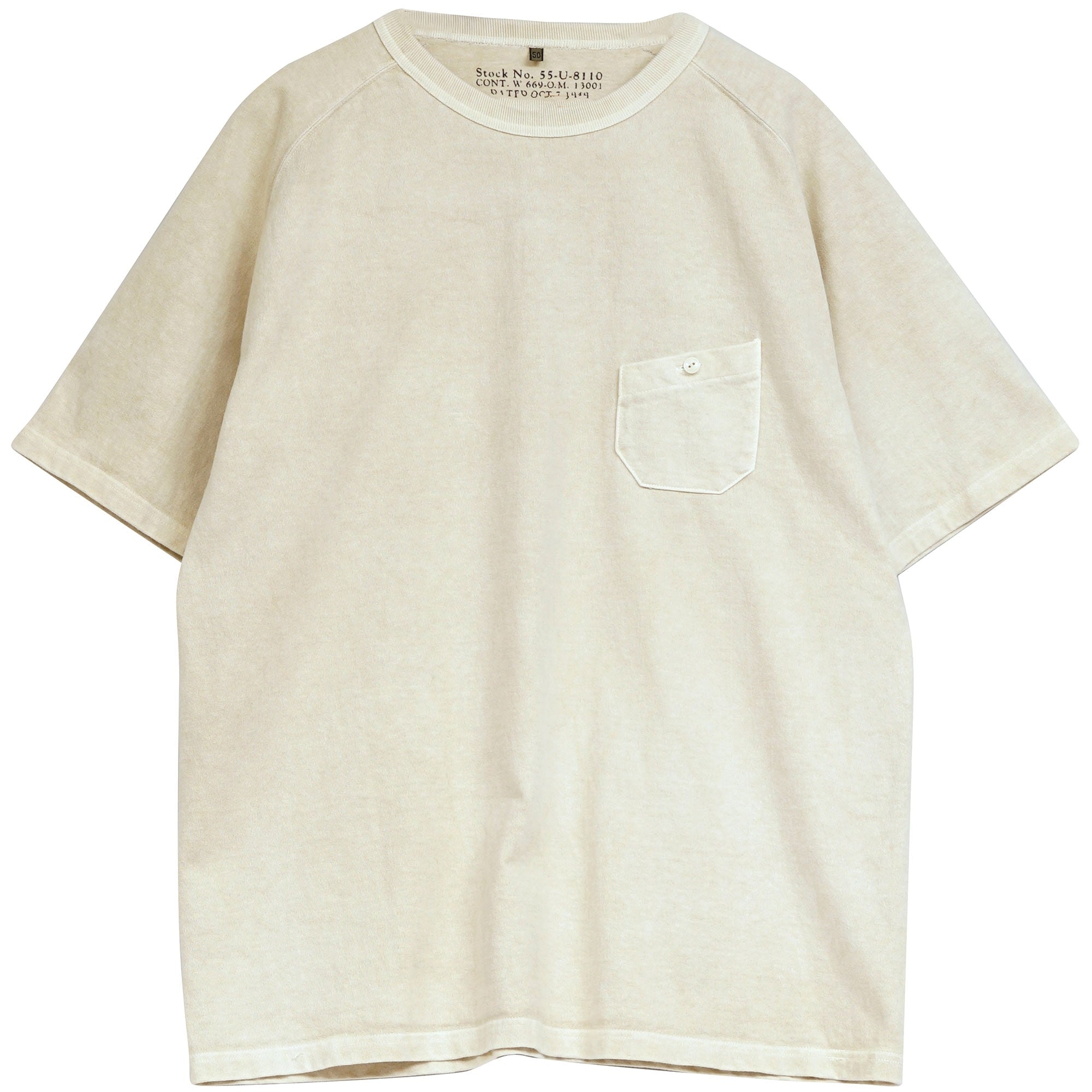 Nigel Cabourn Basic T-Shirt - Ivory – Stuarts London