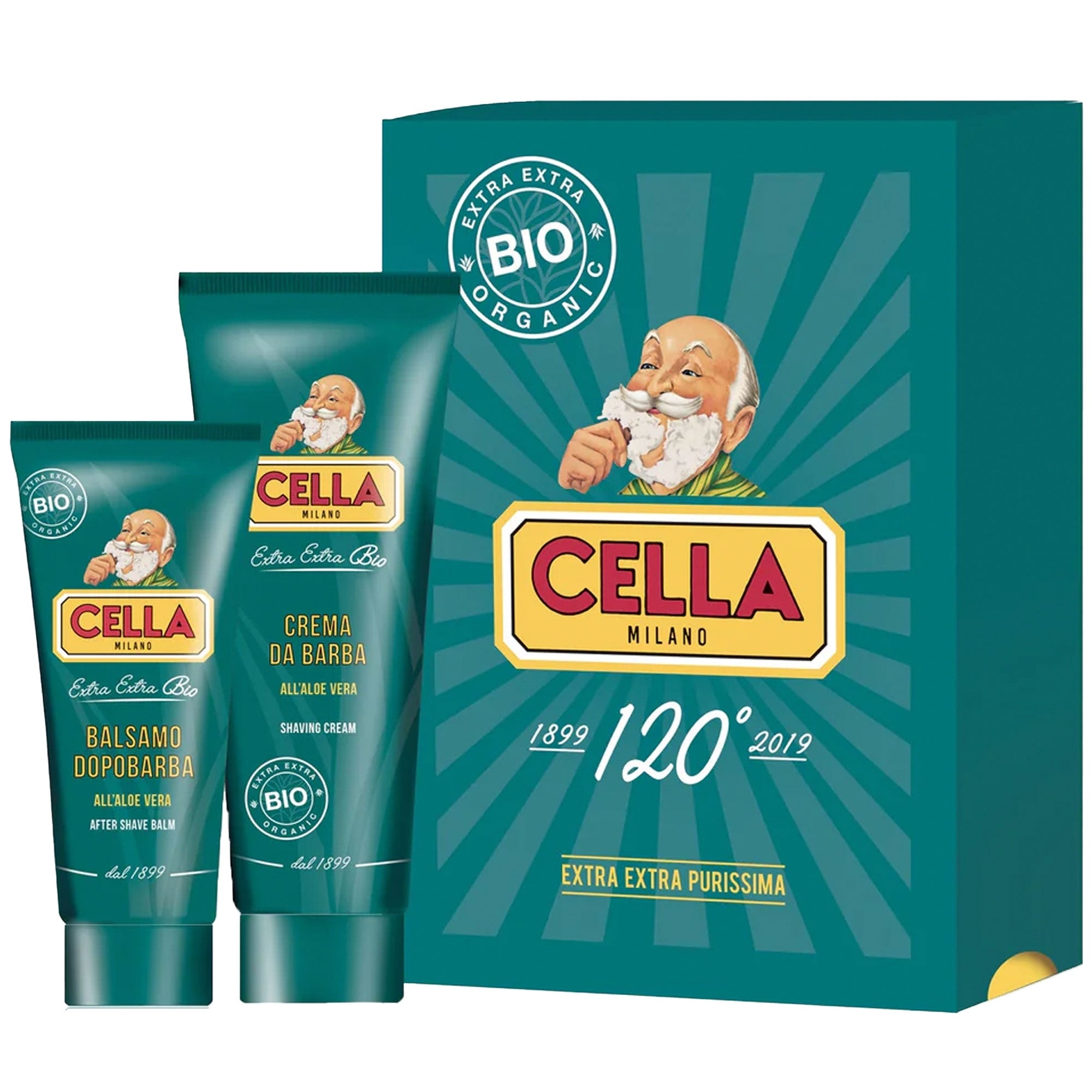 Cella Organic Shaving Duo