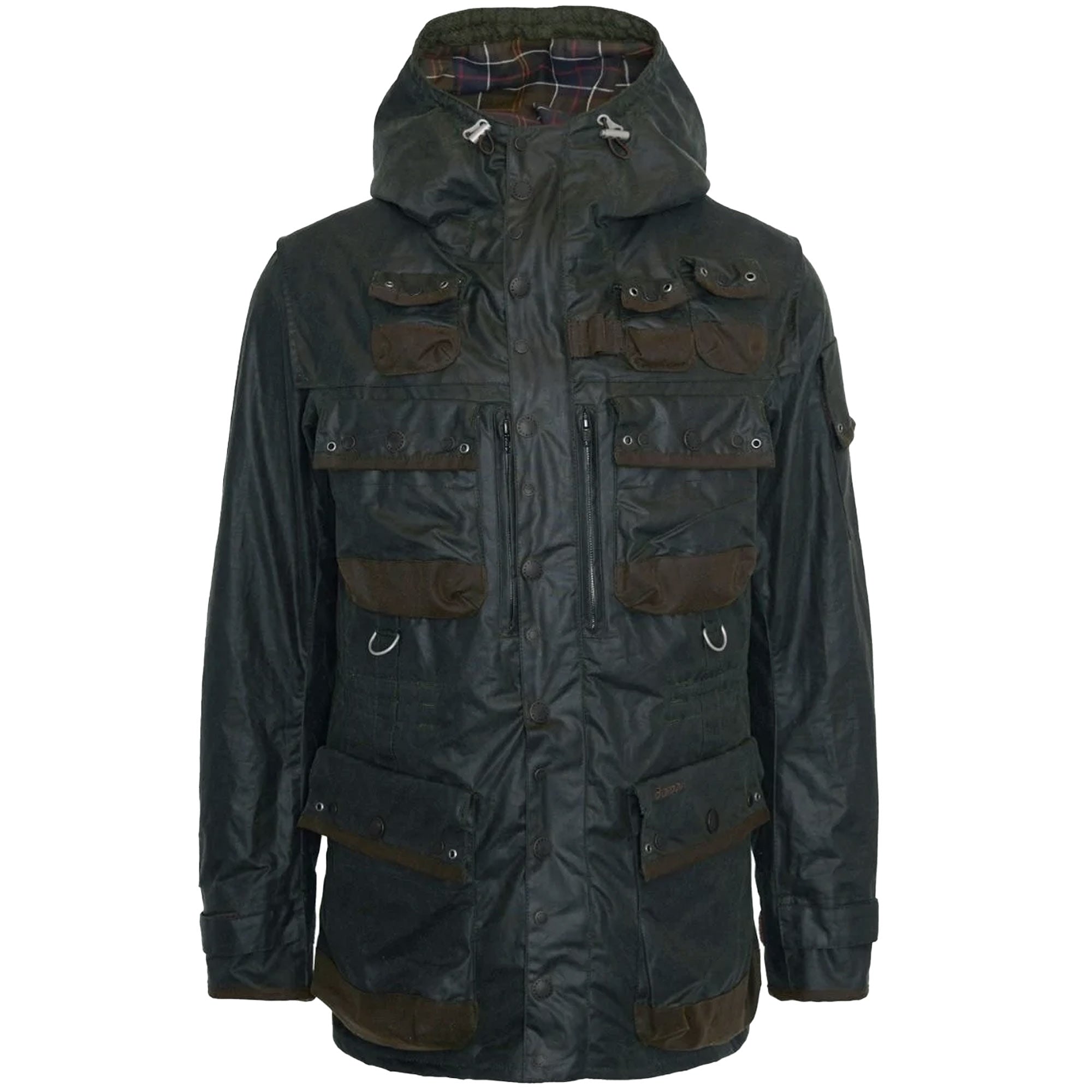 Kato　BARBOUR × TOKITO Military Jacket Barbour x TO KI TO Military Waxed Jacket - Sage – Stuarts London