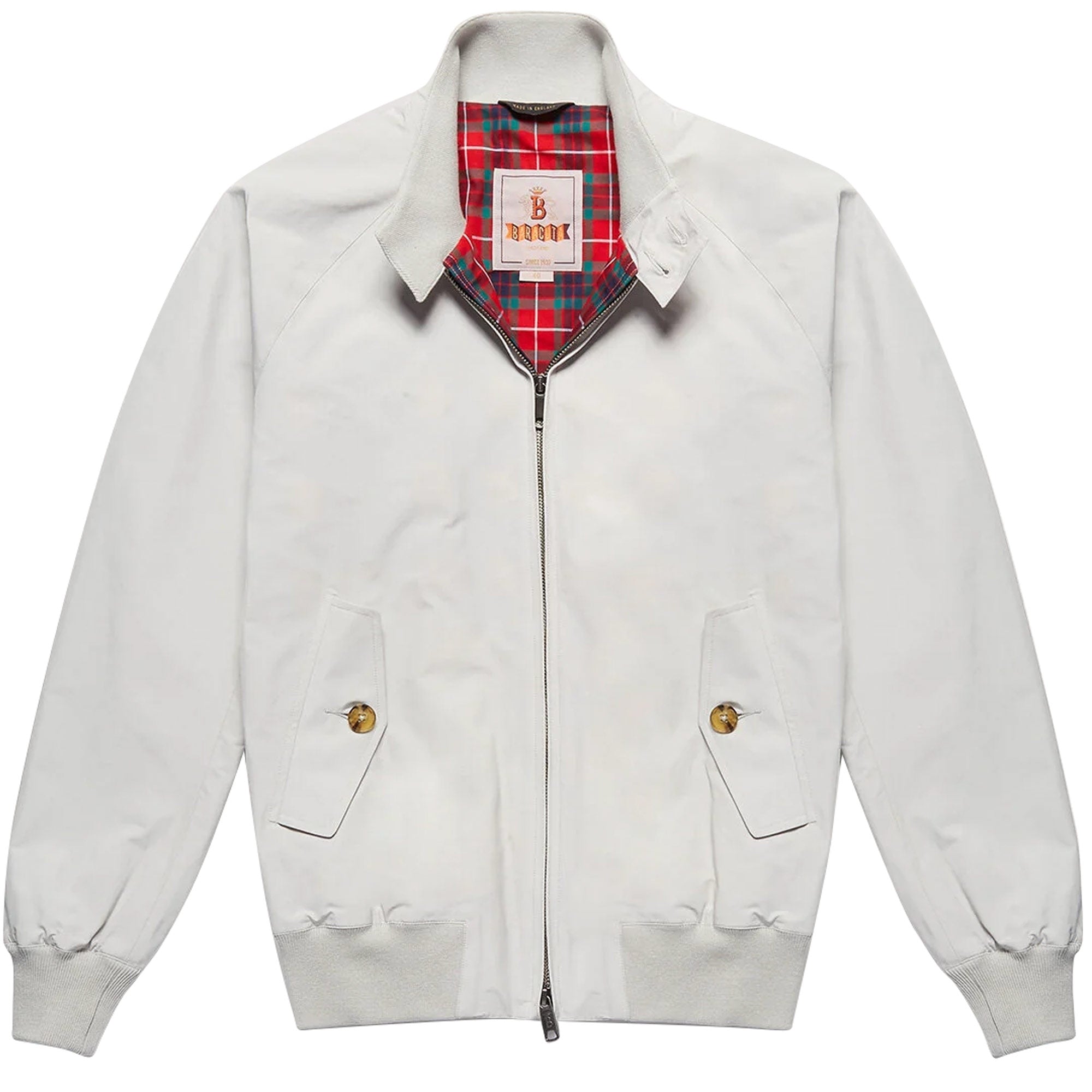 Baracuta G9 Modern Classic Harrington Jacket - Mist – Stuarts London