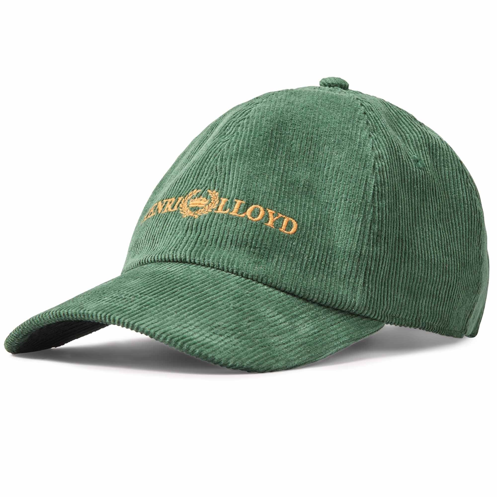 Henri Lloyd Heritage Corduroy Cap - Racing Green – Stuarts London