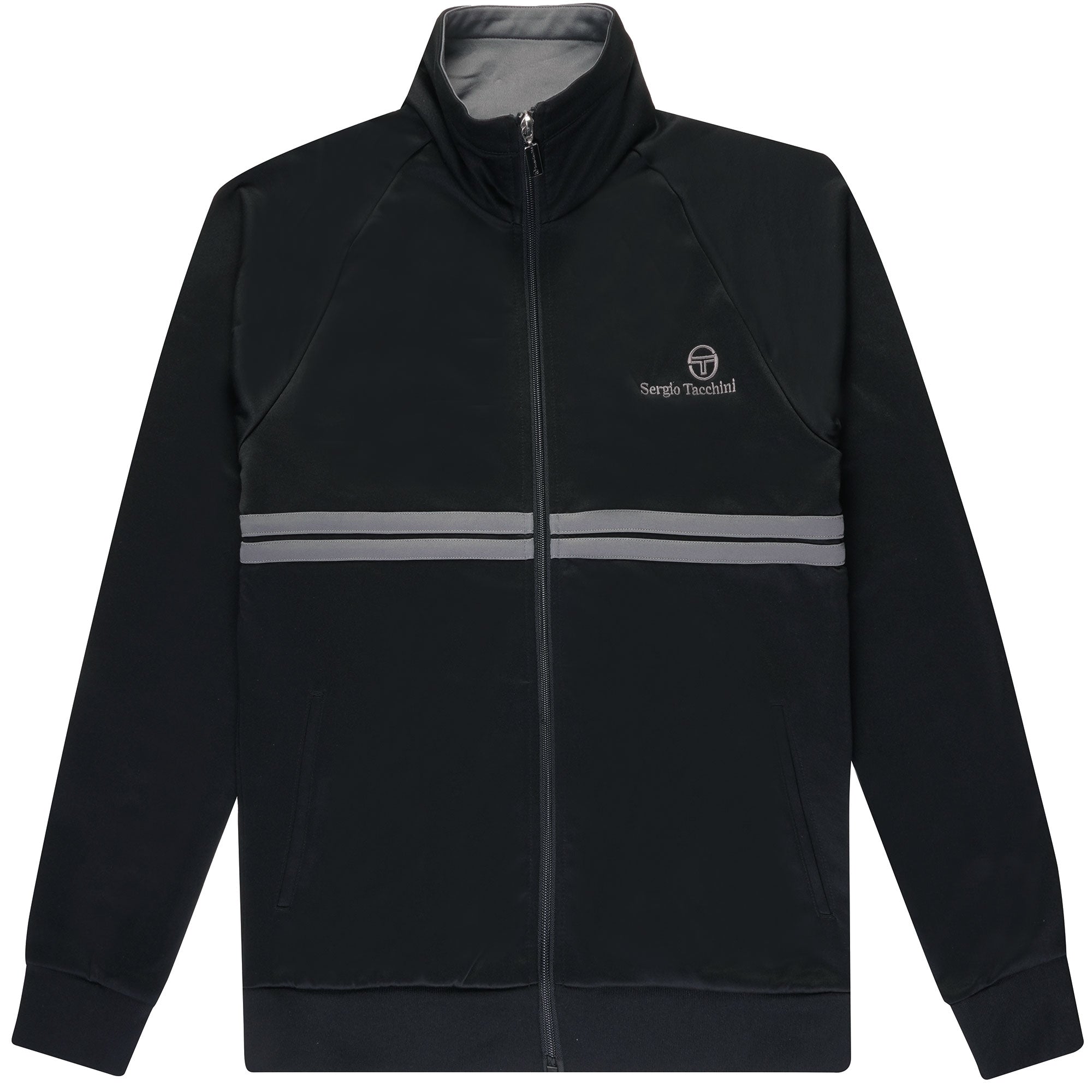 トップス Dallas Sergio Tacchini New Dallas Track Top - Black – Stuarts London