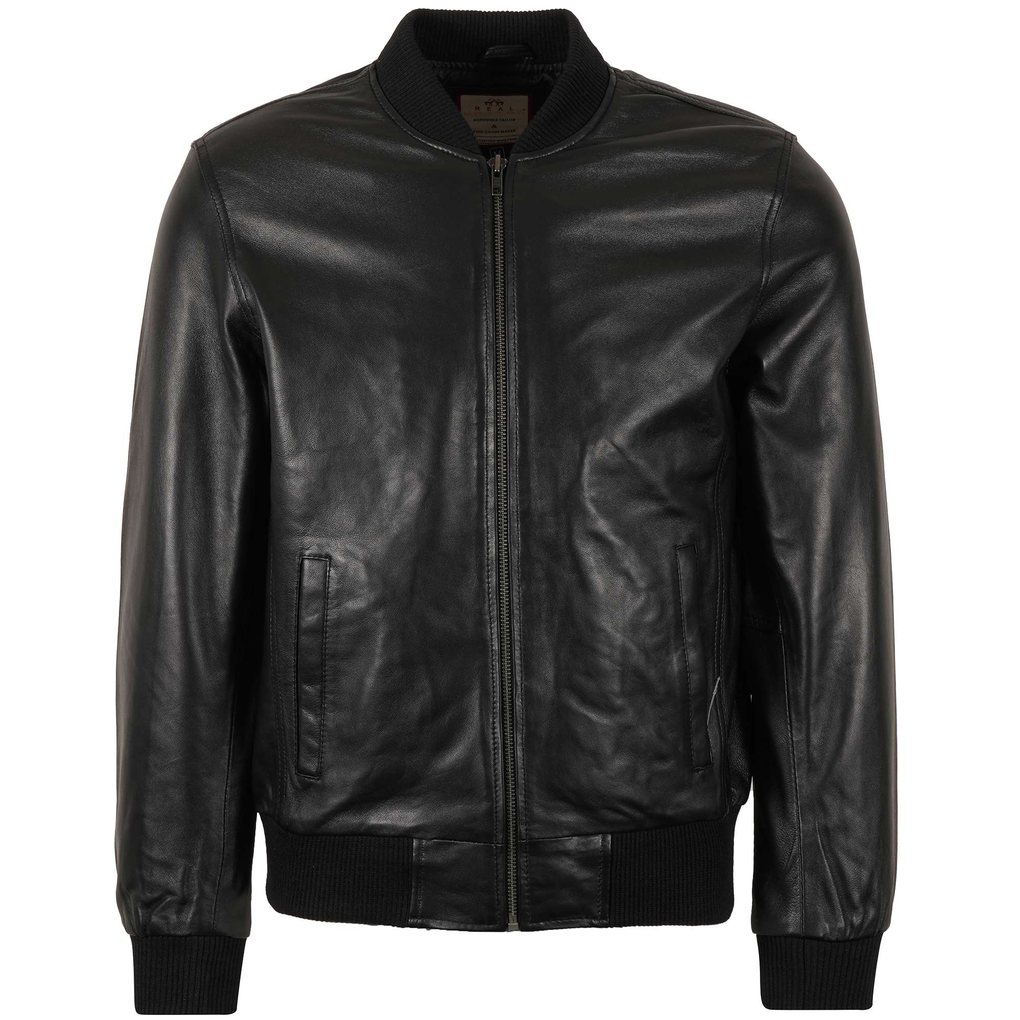 Real Hoxton Ryan Bomber Jacket - Black RLHXTBM-BK – Stuarts London