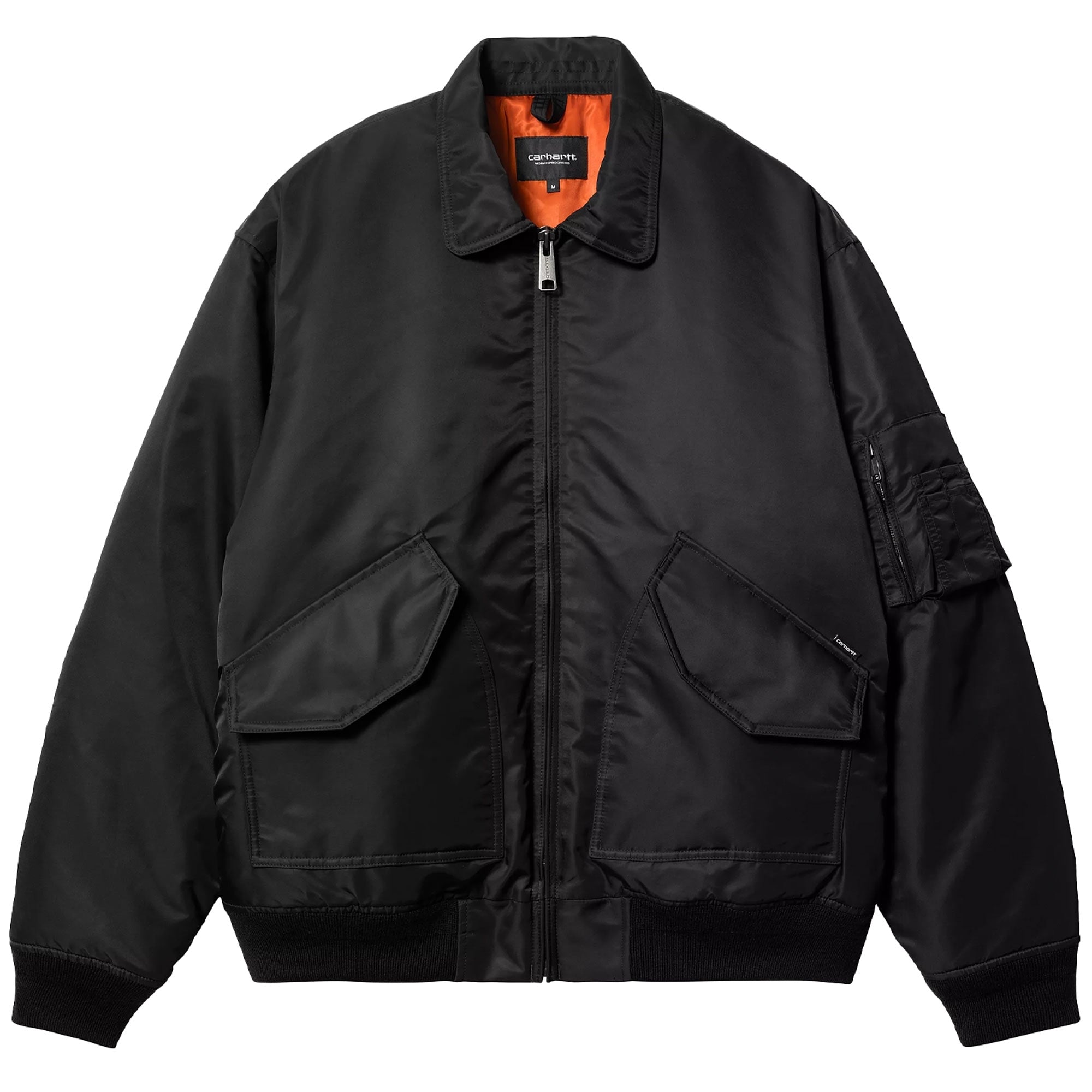 Carhartt WIP Olten Bomber ブラック XL Carhartt WIP Olten Bomber - Black – Stuarts London
